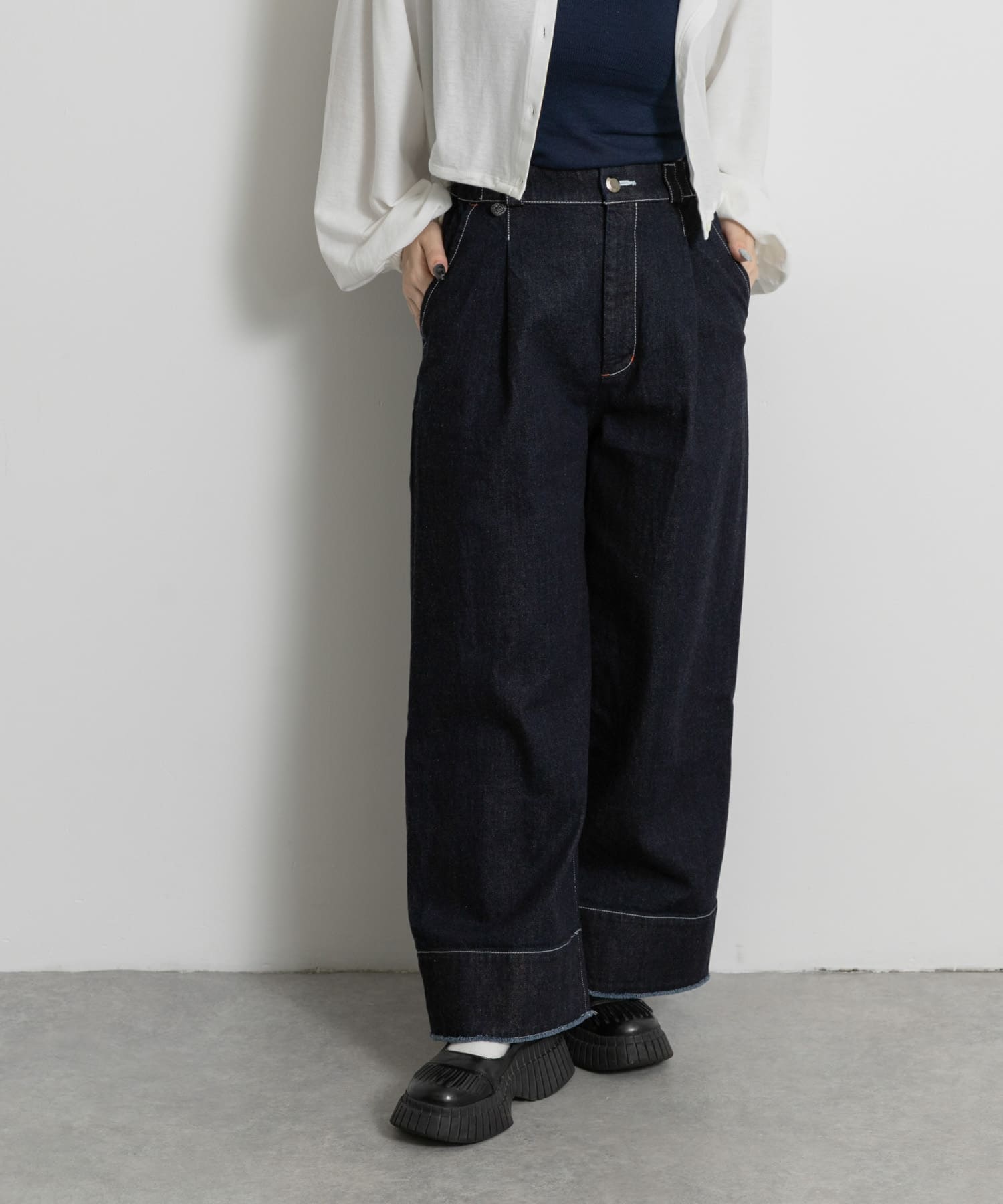 身長：156cm サイズ：M
