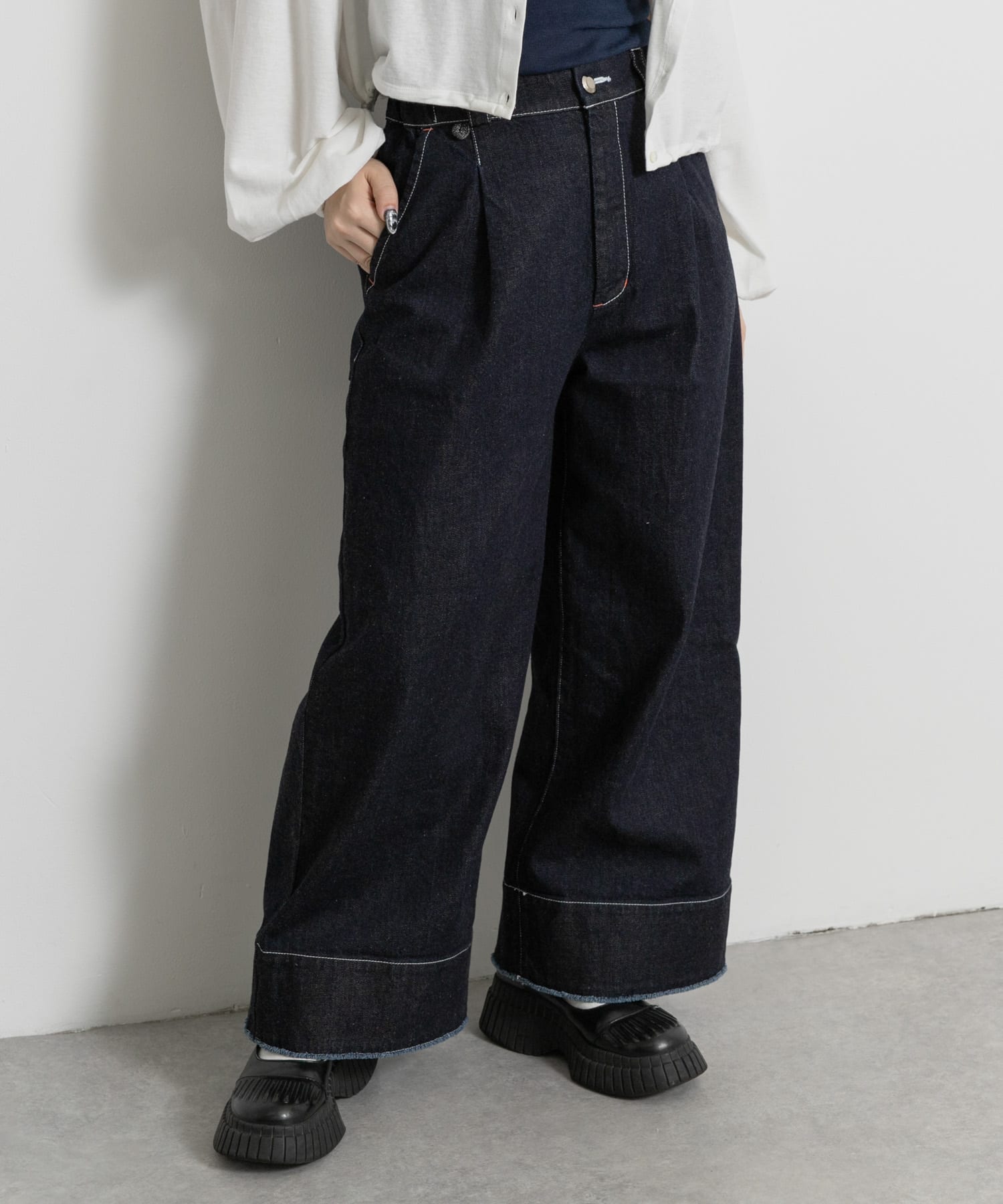 身長：156cm サイズ：M