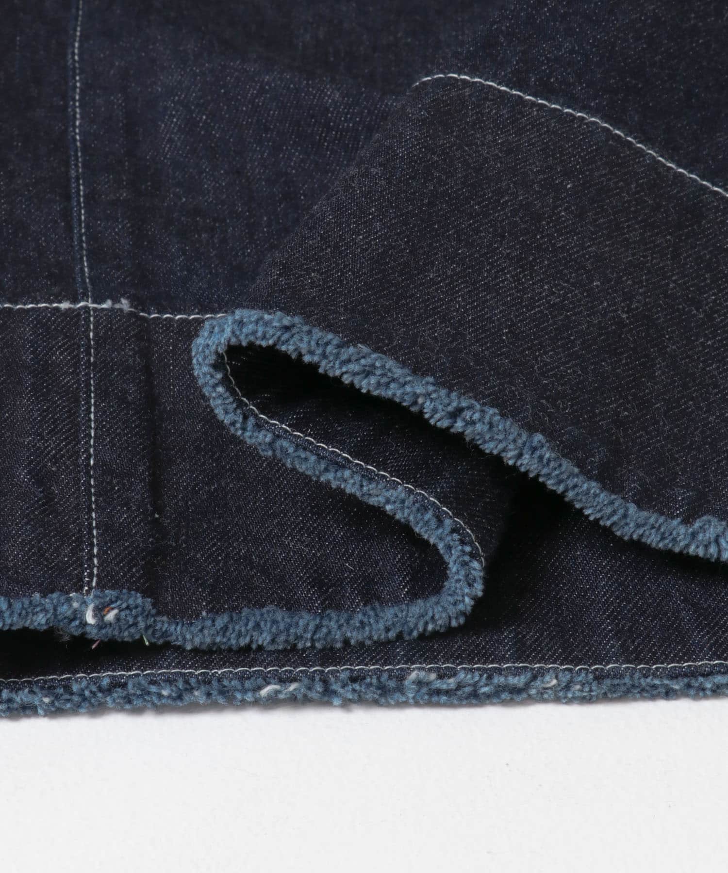 cwtch　ORGANIC DENIM WIDEPANTS INDIGO S