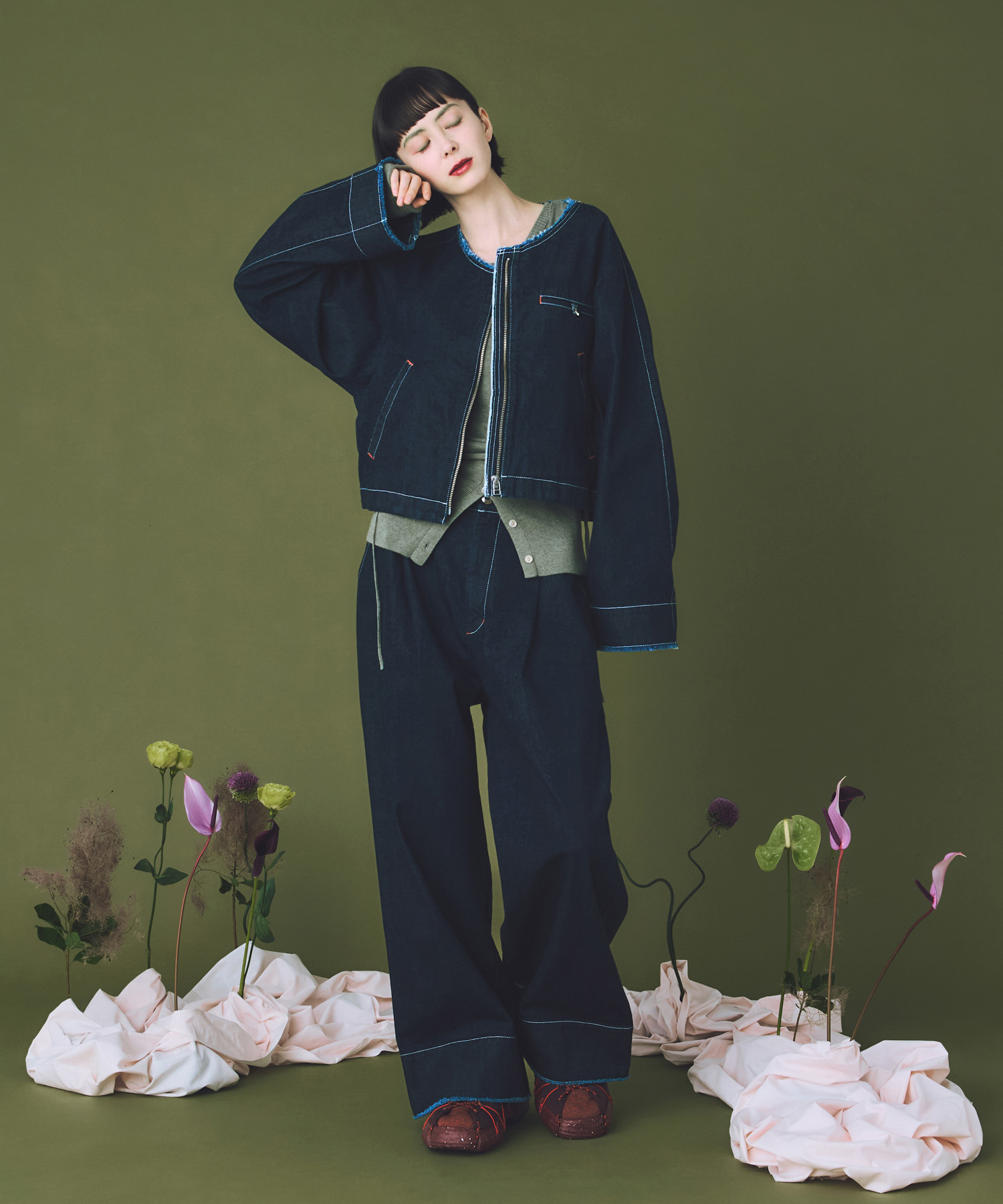 身長：169cm サイズ：FREE
