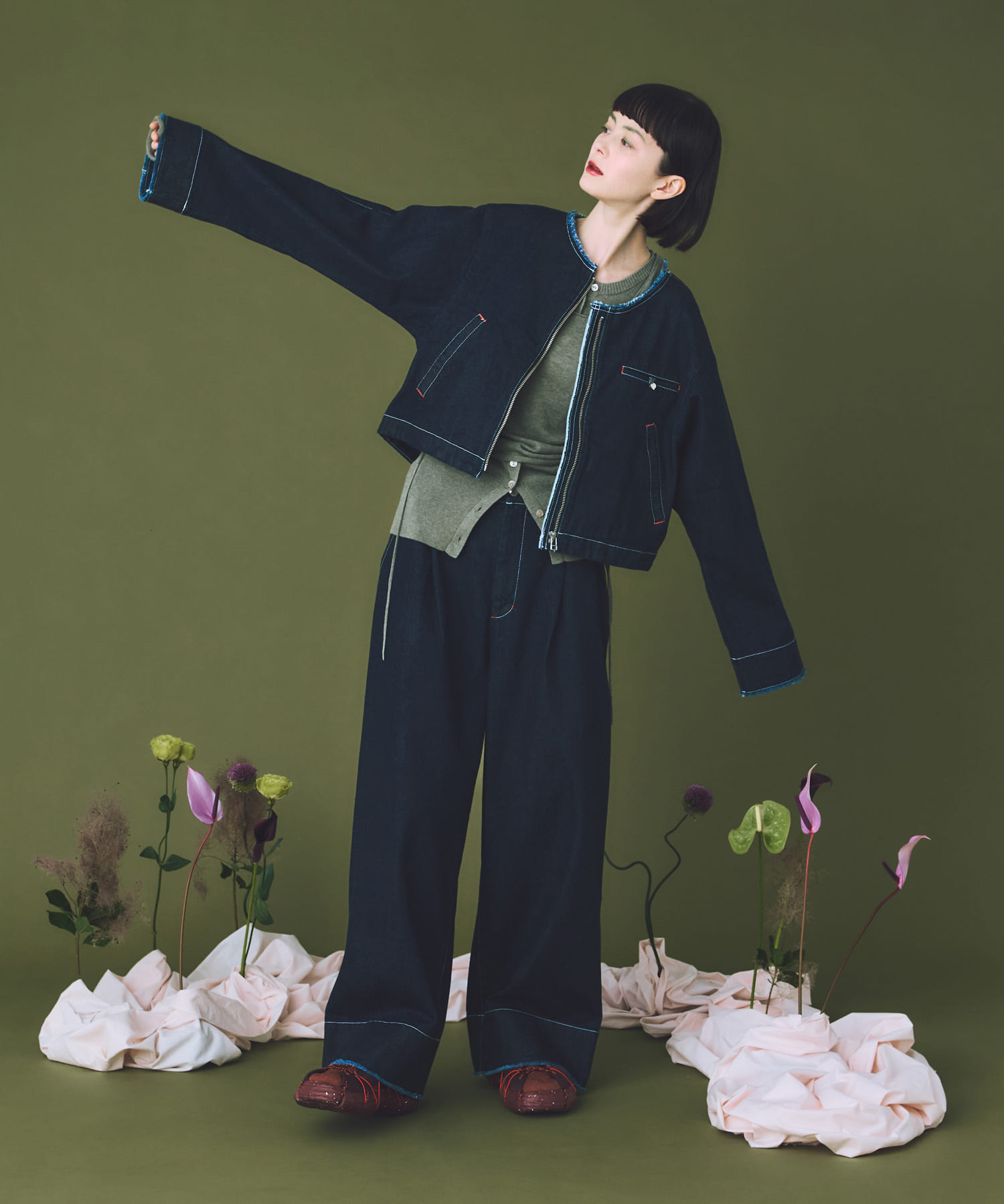 身長：169cm サイズ：FREE