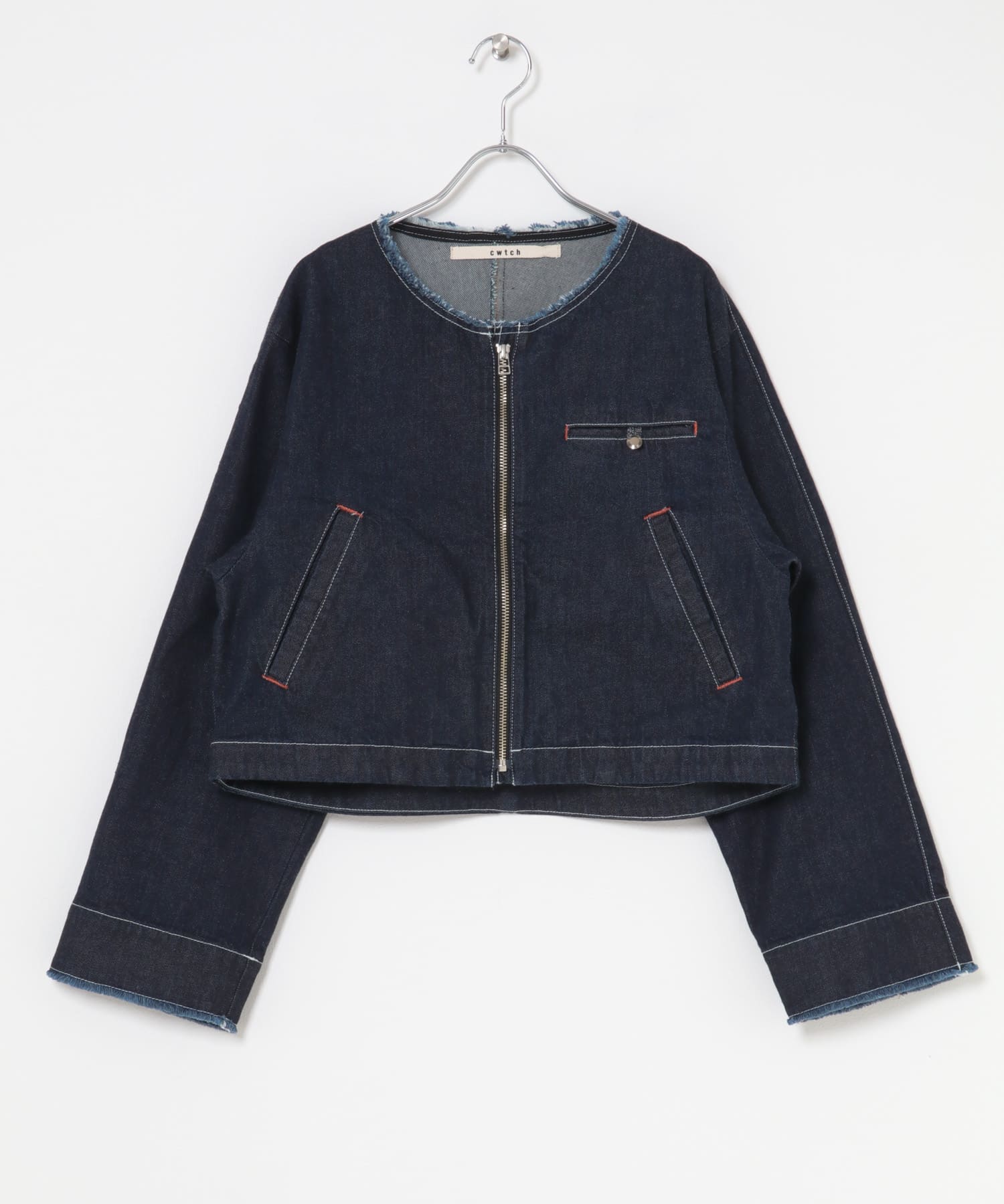 cwtch　ORGANIC DENIM JACKET INDIGO FREE