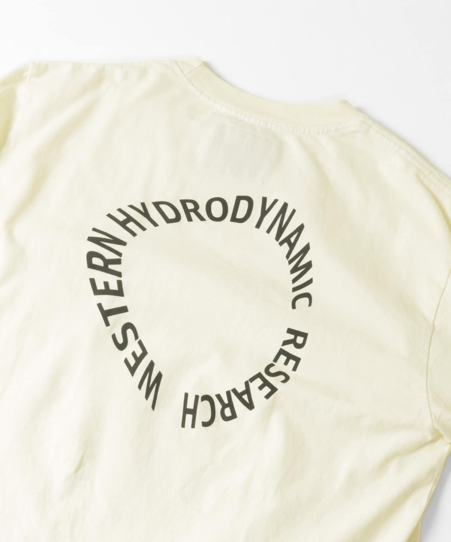 Western Hydrodynamic Research　CIRCLE L/S T-SHIRTS 10WHITE S