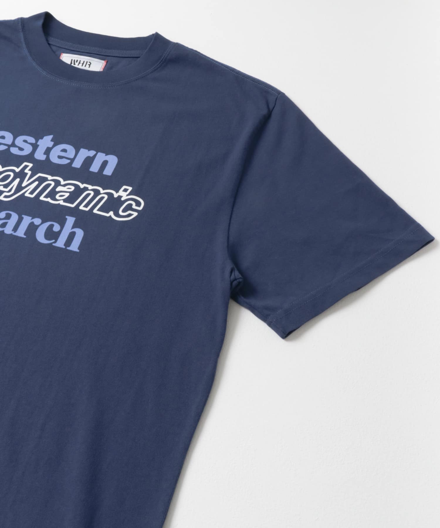Western Hydrodynamic　WAVE RUNNER S/S T-SHIRTS NVY S