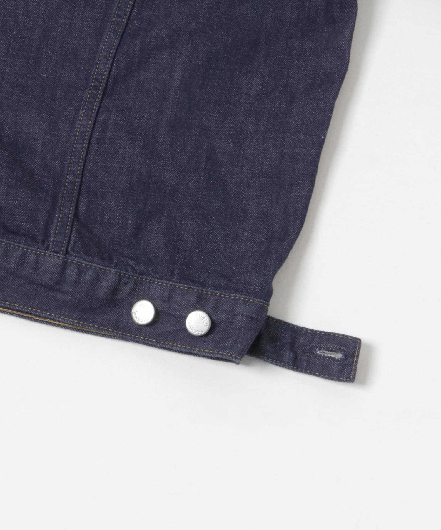 NUDIE JEANS　Danny 40s Redcast DENIM JACKET D.Blue S