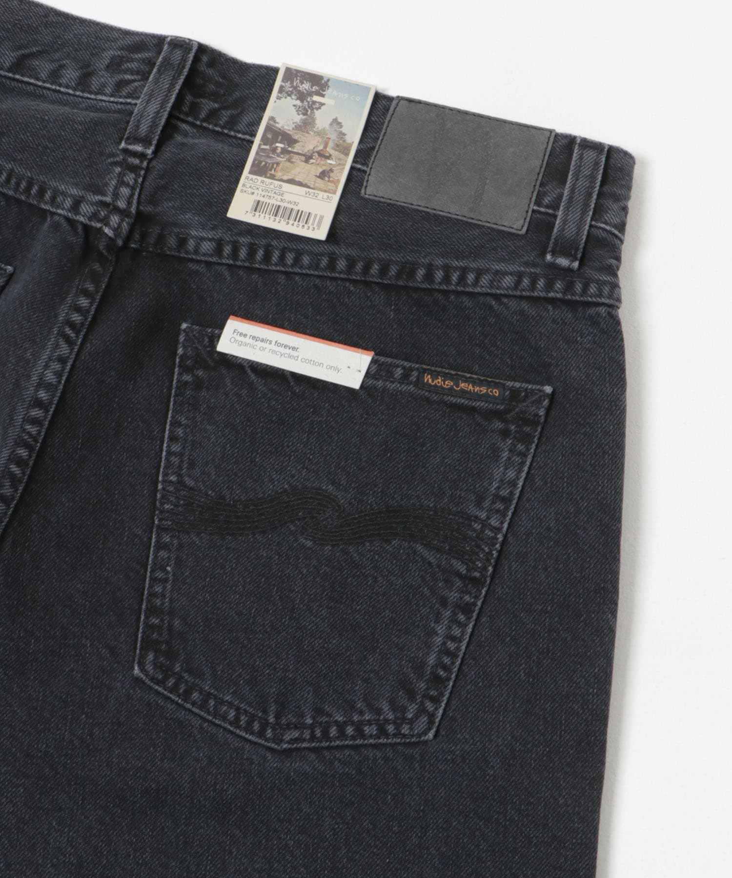 NUDIE JEANS　Rad Rufus-Black Vintage Black 29