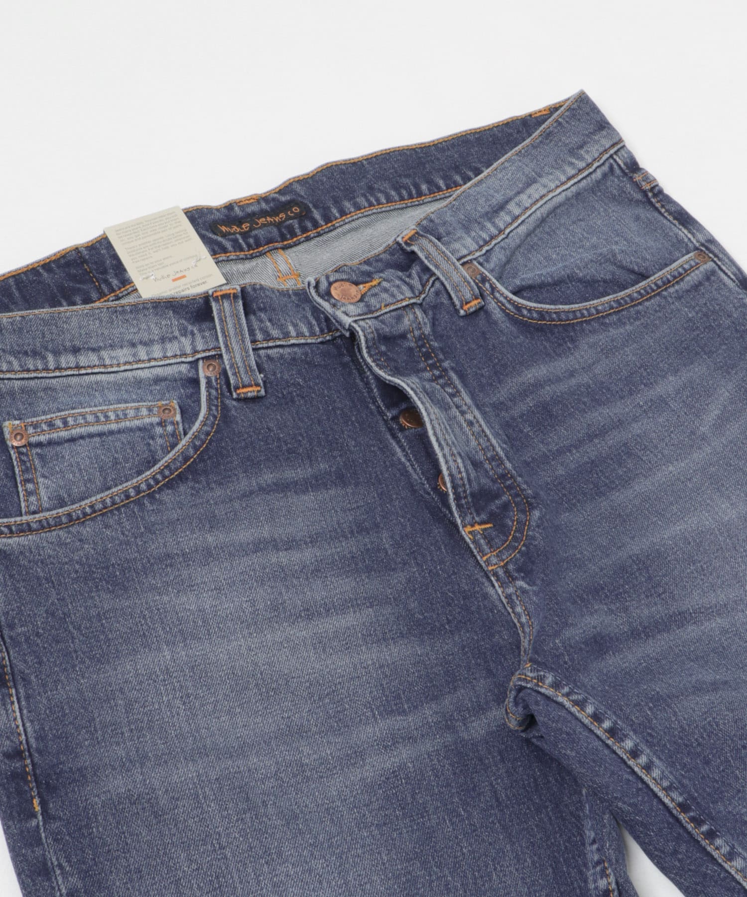 NUDIE JEANS　Solid Ollie-Wild Blue W.Blue 29