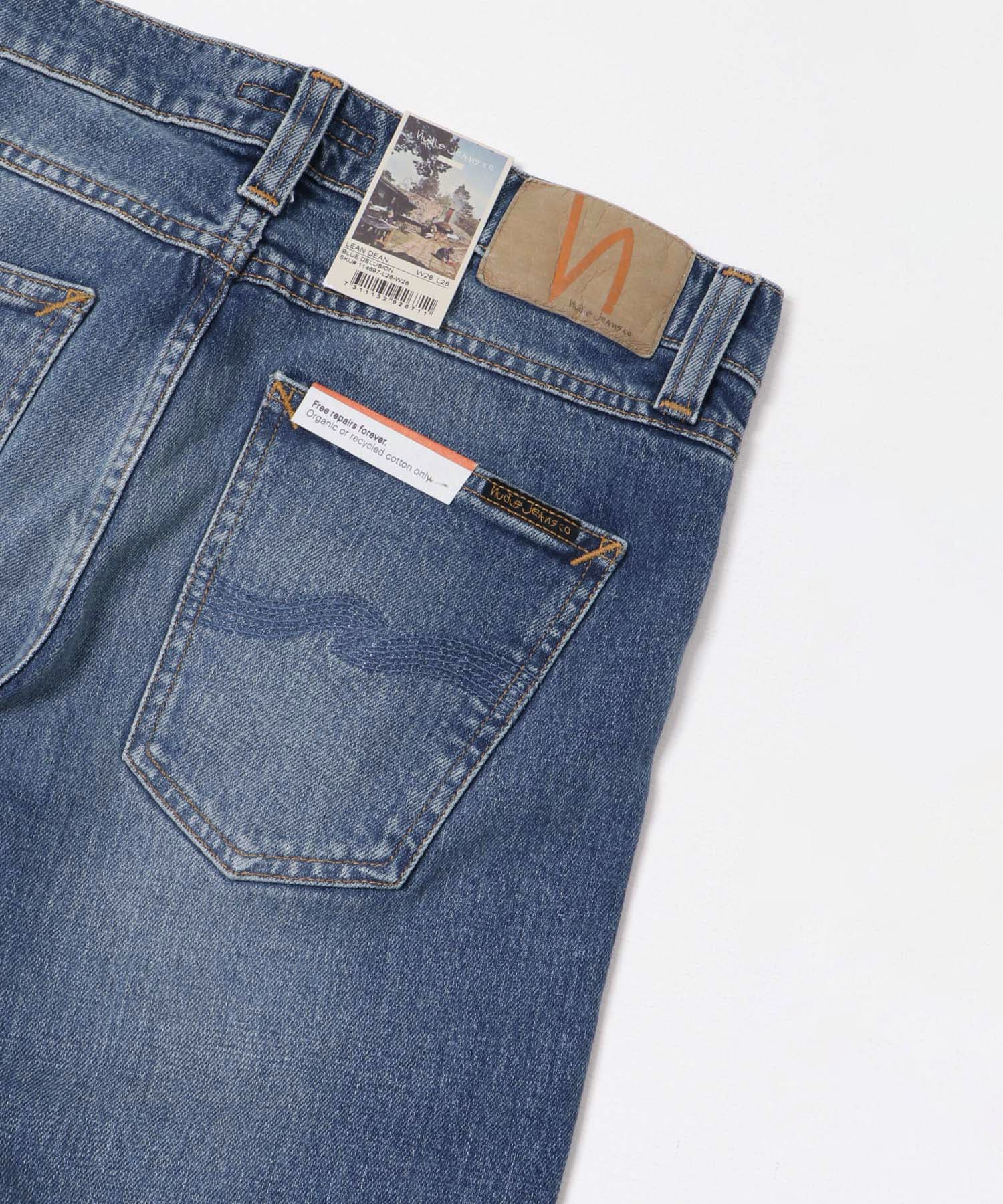 NUDIE JEANS　Lean Dean B.Delusion-28 443 BD 26