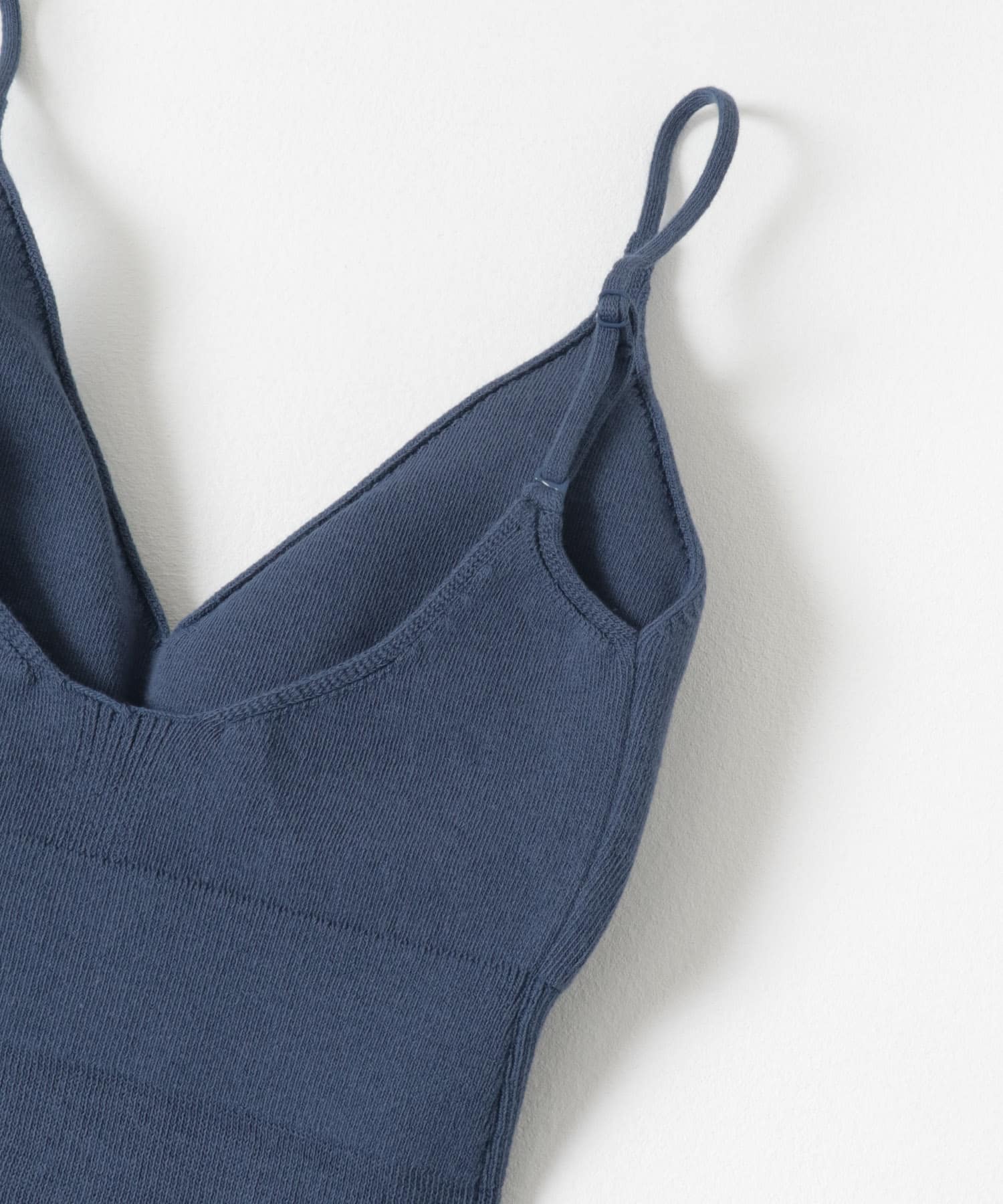 nakes　Organic Cotton Bra Tank Blue Hour 1