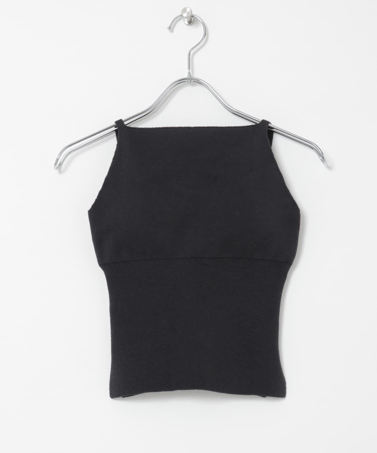 nakes　Cotton Silk Halter Tank