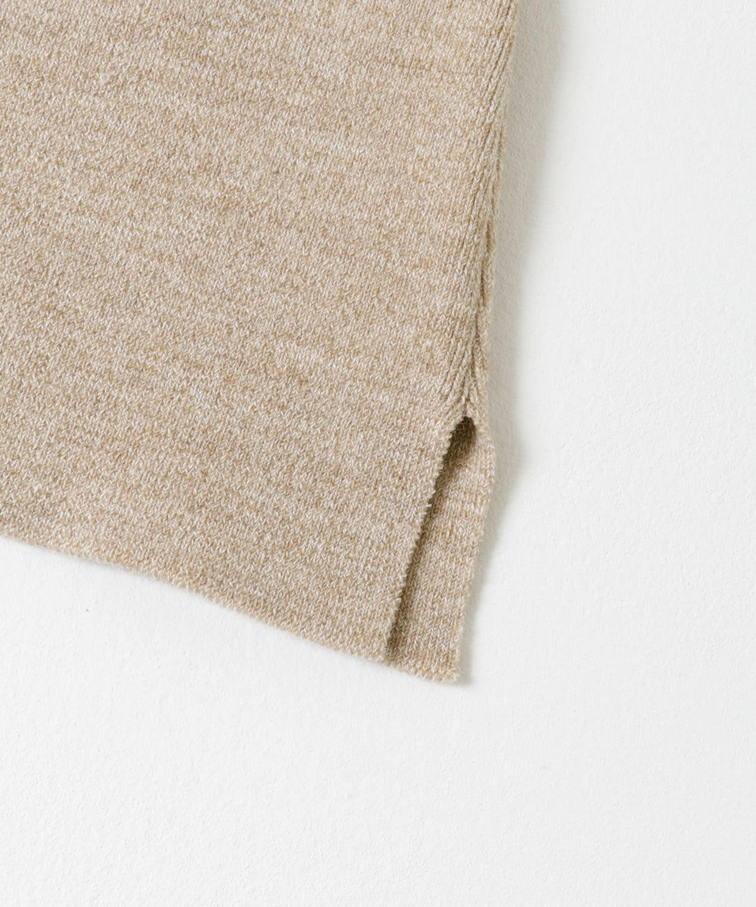 nakes　Summer Wool & Linen Tank Stone Beige 1