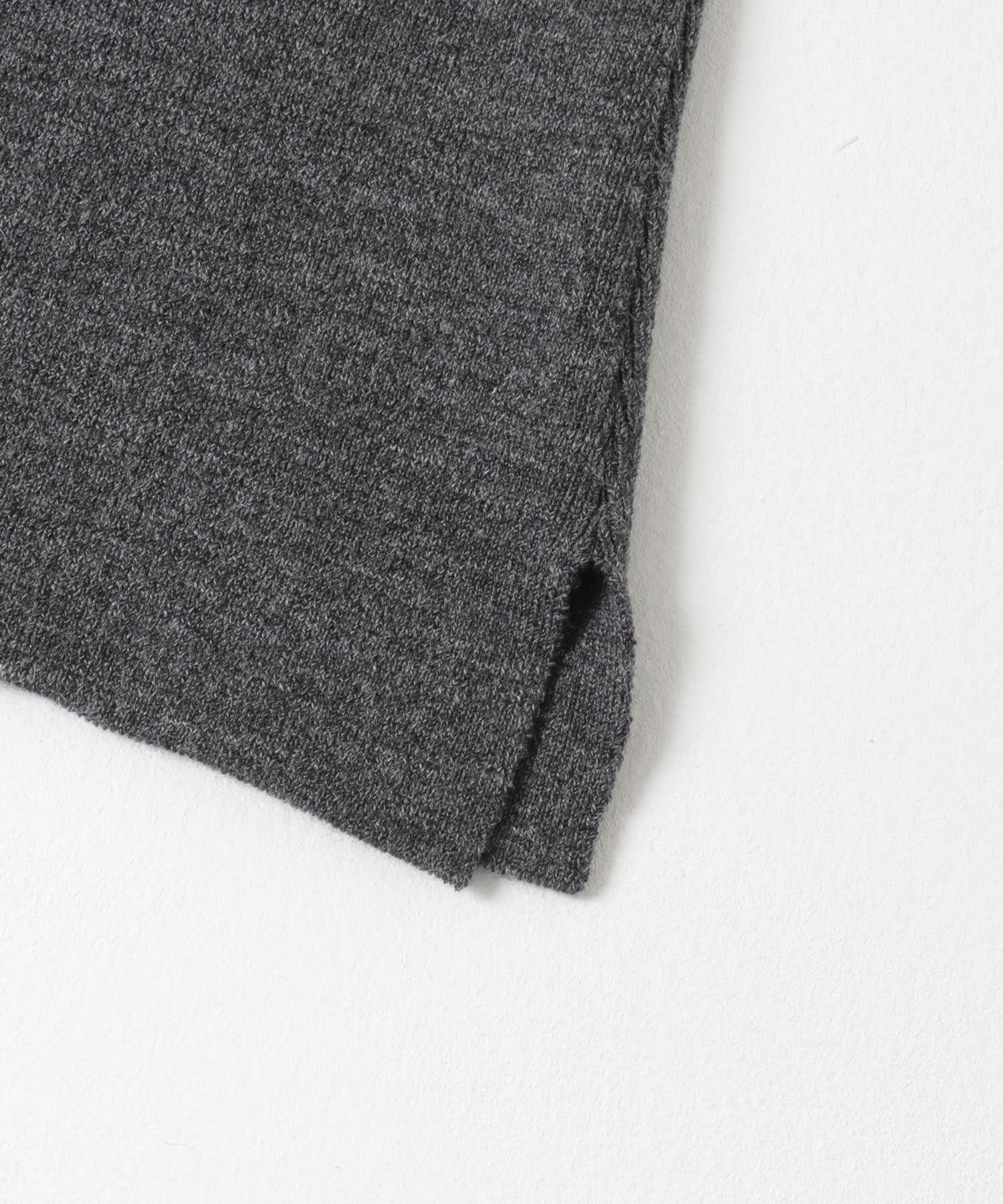 nakes　Summer Wool & Linen Tank Meteorite Black 1