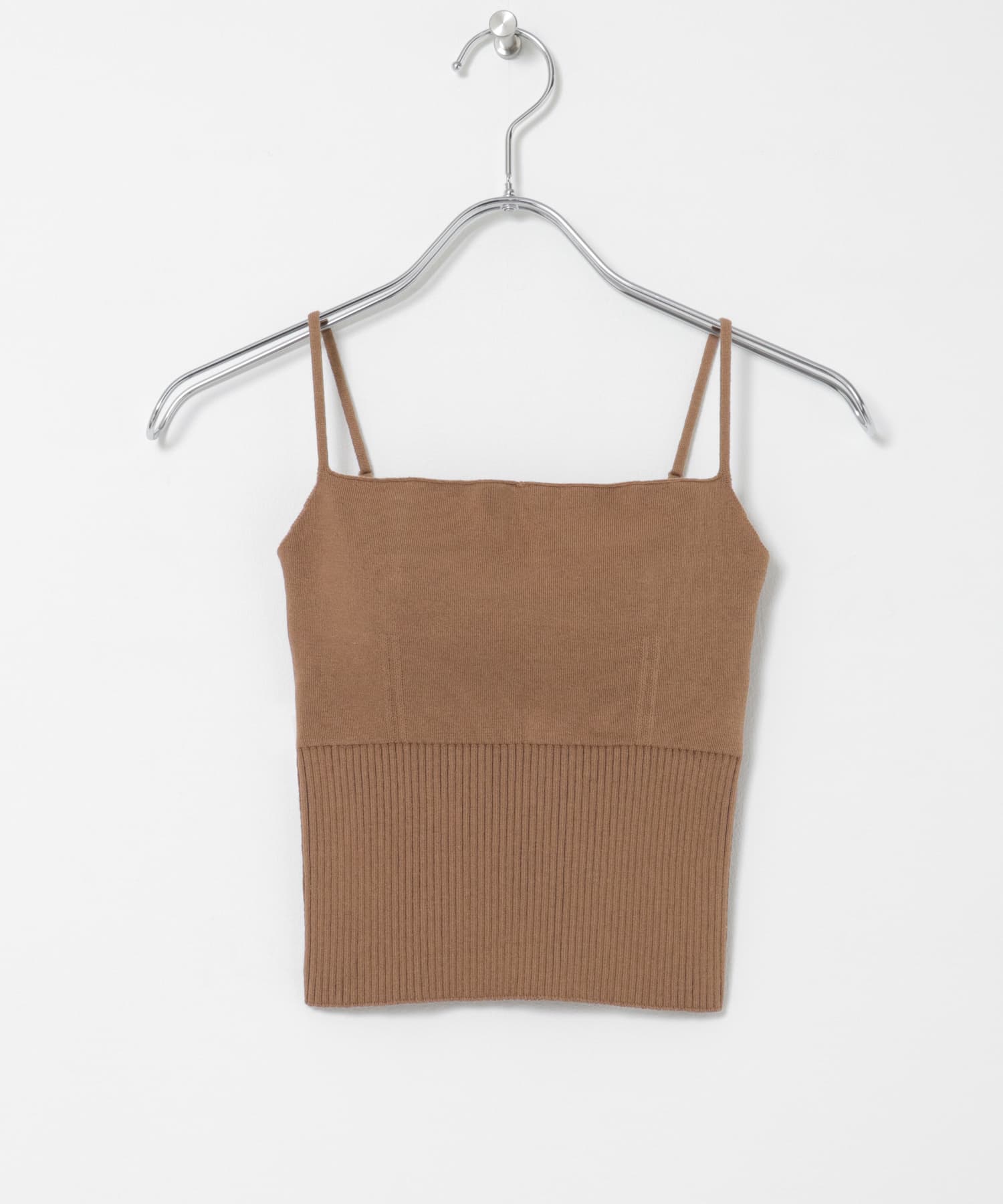 nakes　Organic Cotton Bare Top Almond 1