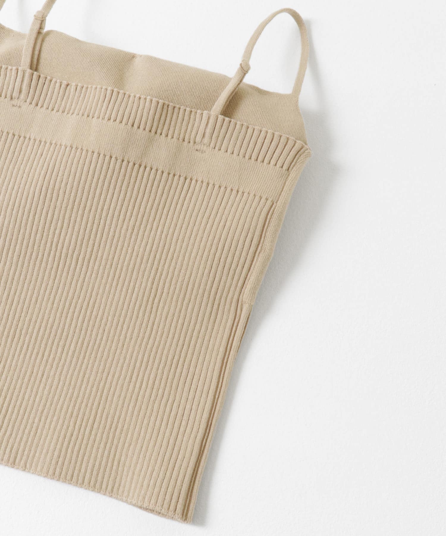 nakes　Organic Cotton Bare Top Amber White 1