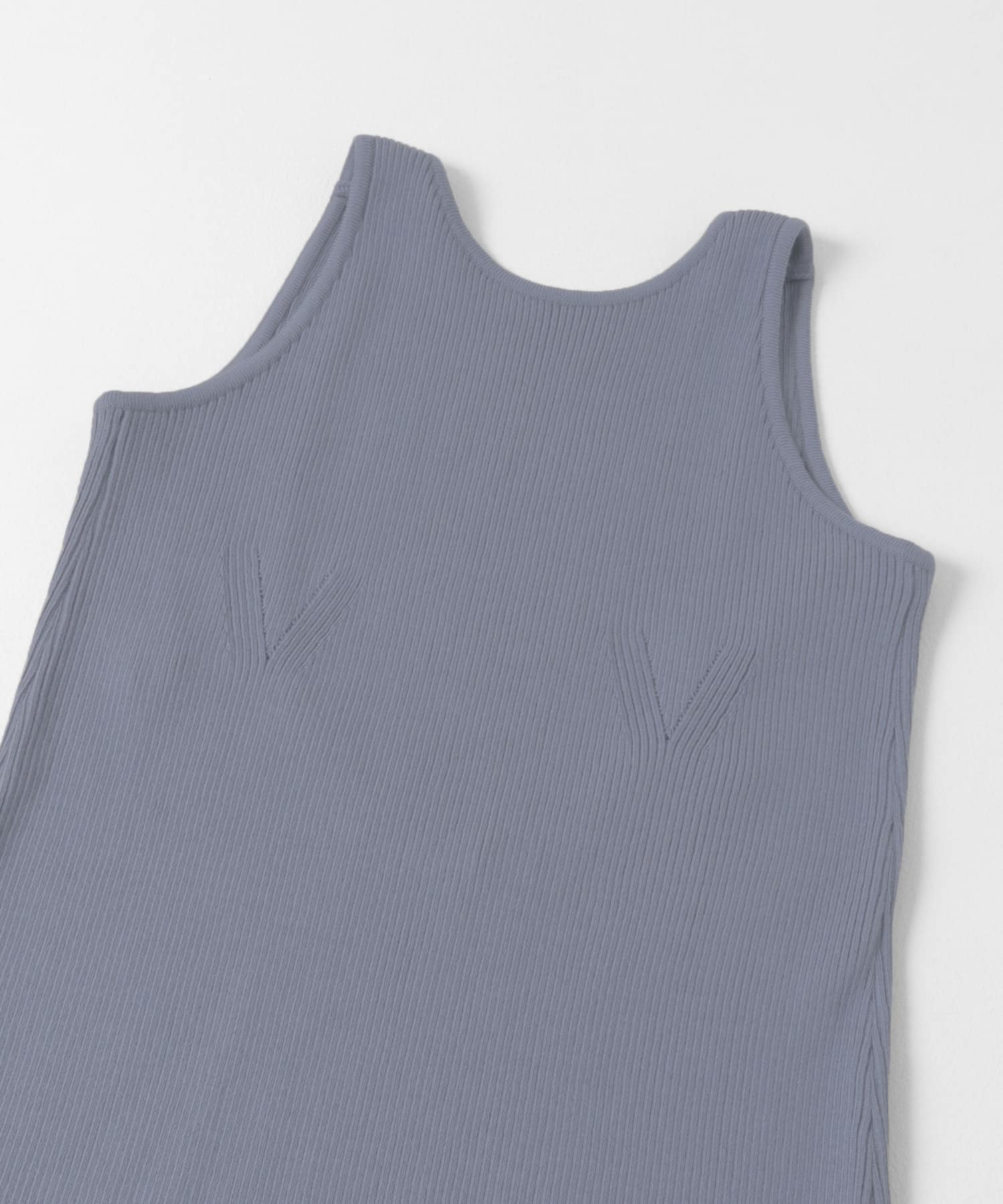 nakes　Organic Cotton Long Dress Blue Moon 1