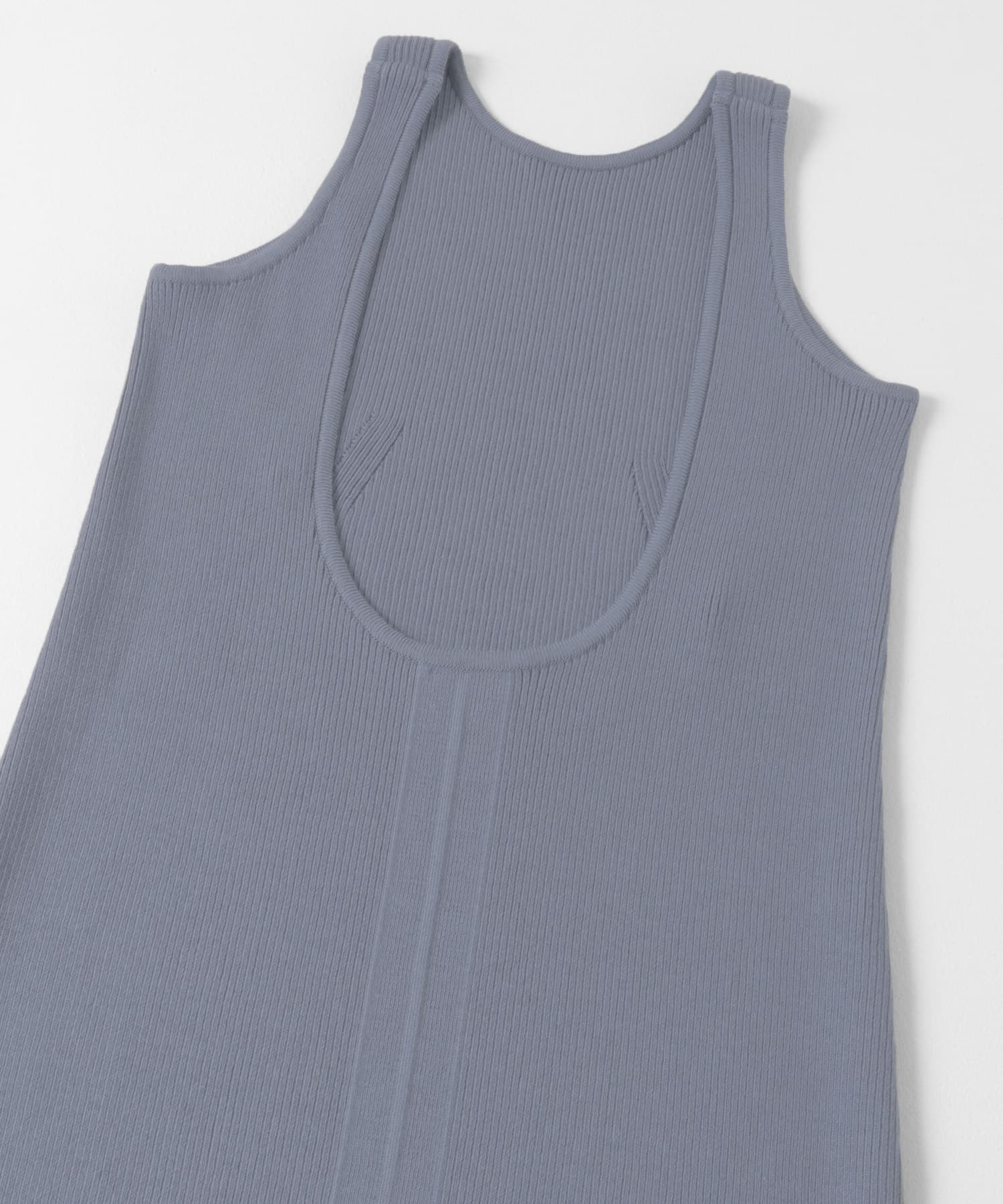 nakes　Organic Cotton Long Dress Blue Moon 1