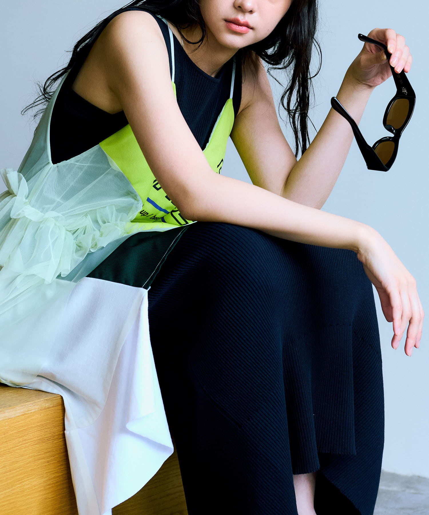 nakes　Organic Cotton Long Dress