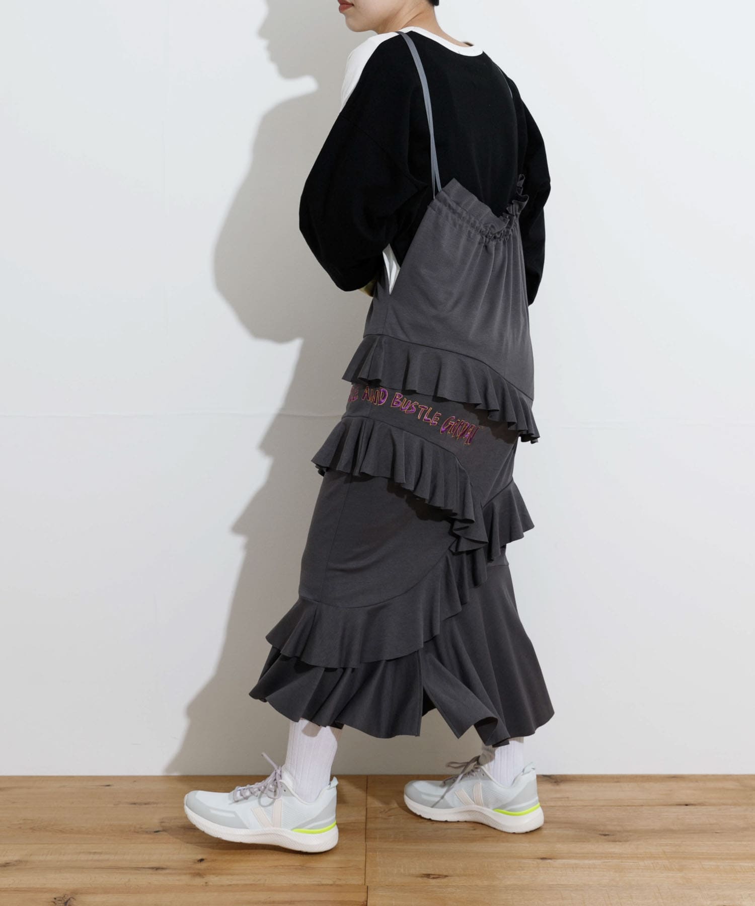 身長：163cm 着用サイズ：one
