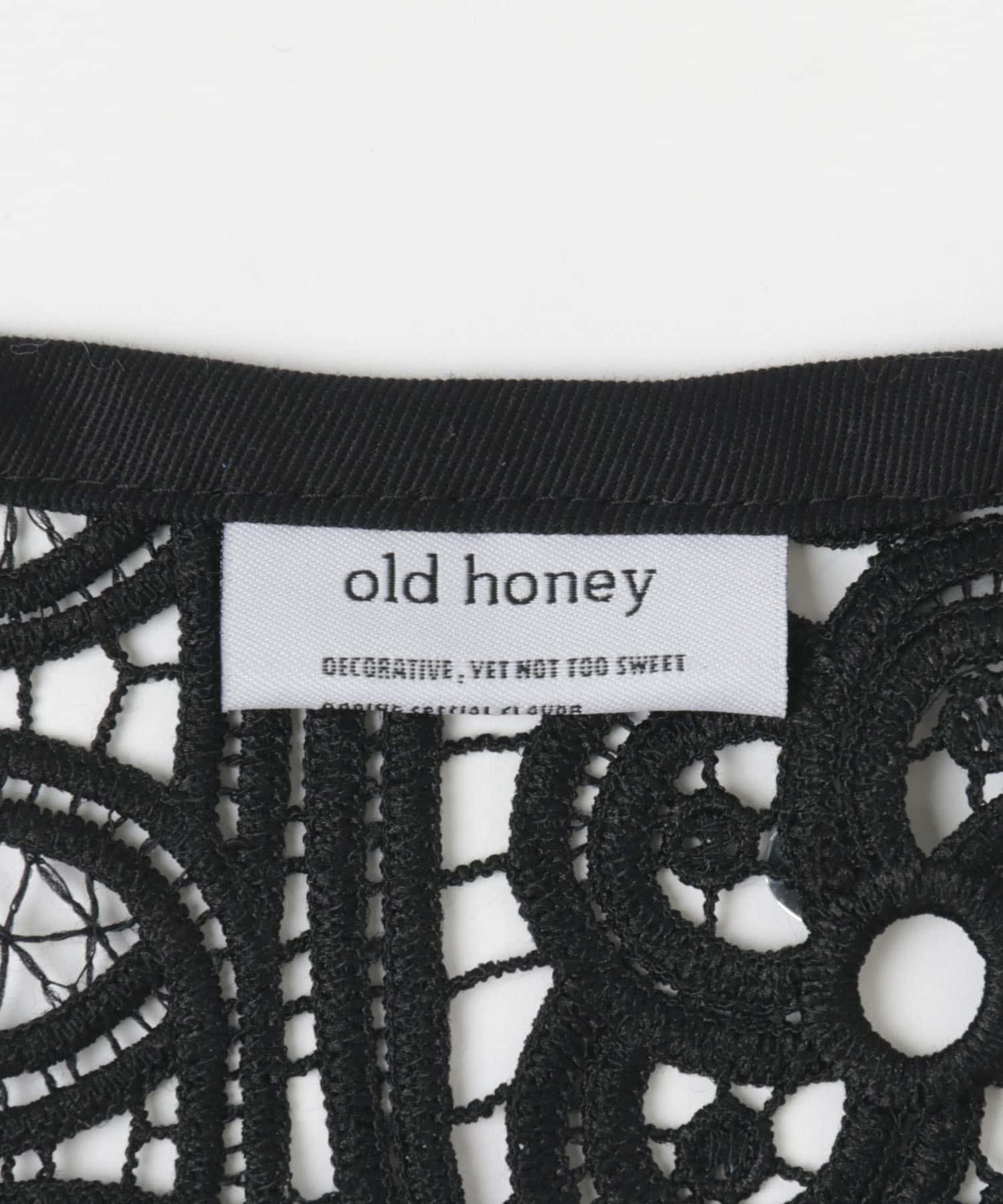old honey　-OH- 50℃ false collar black FREE