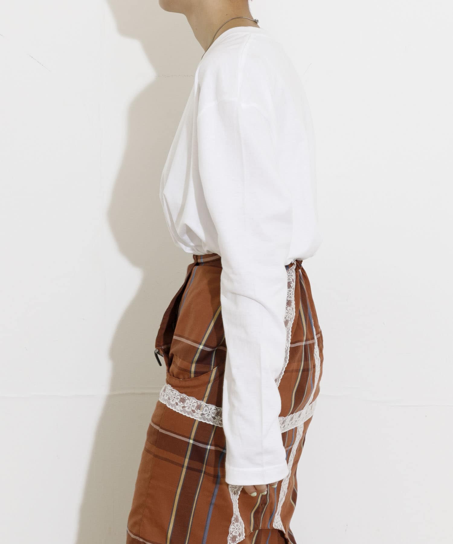 身長：163cm サイズ：one