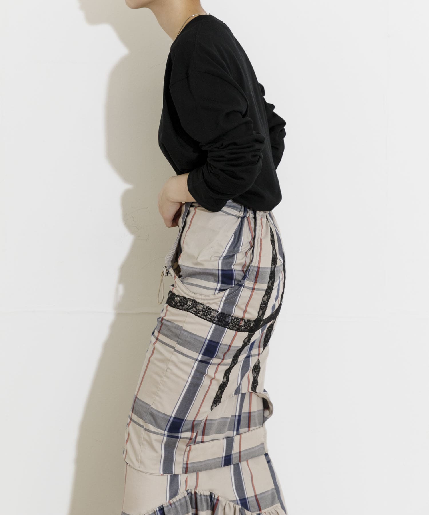 身長：163cm サイズ：one