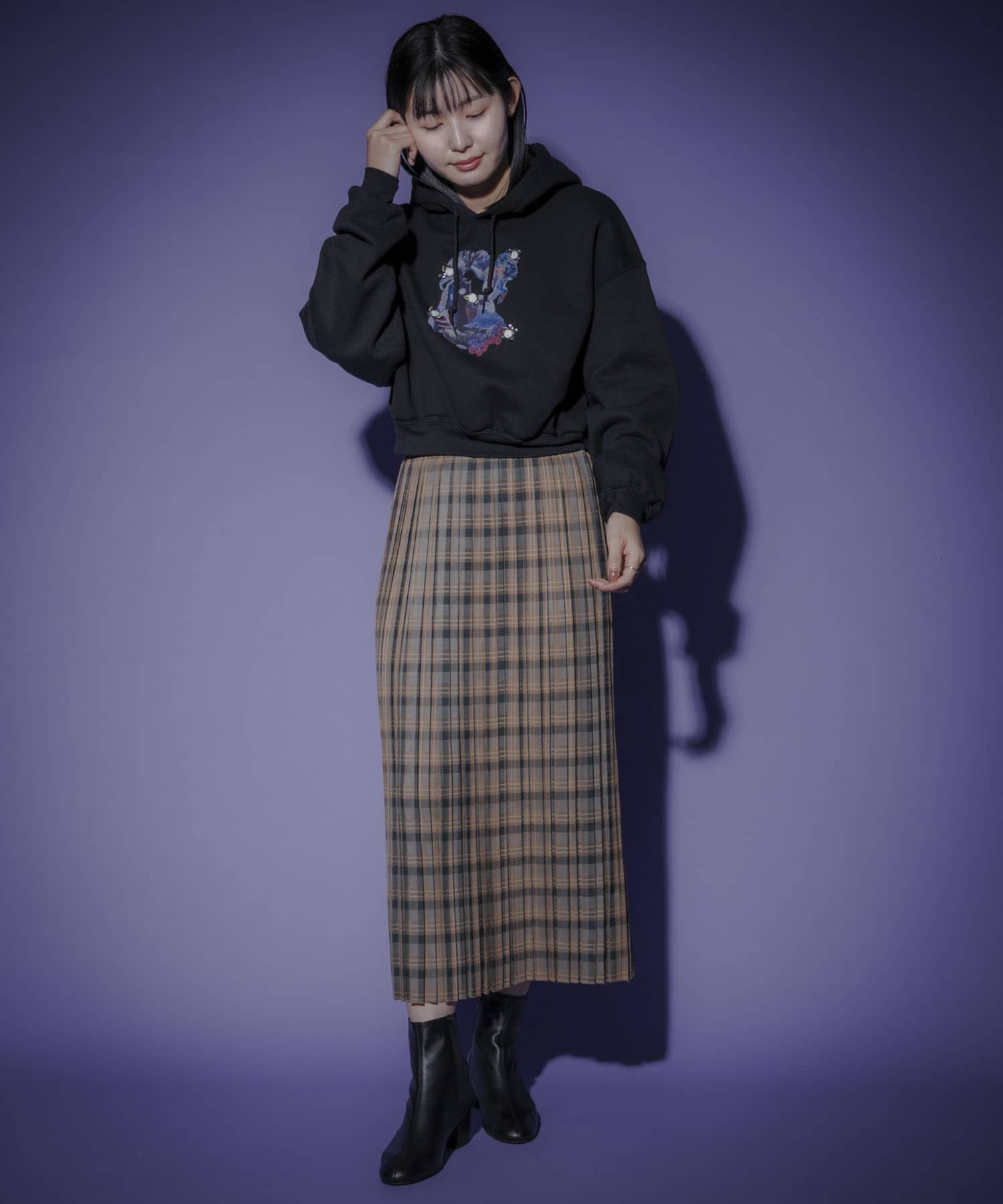 身長：166cm サイズ：one