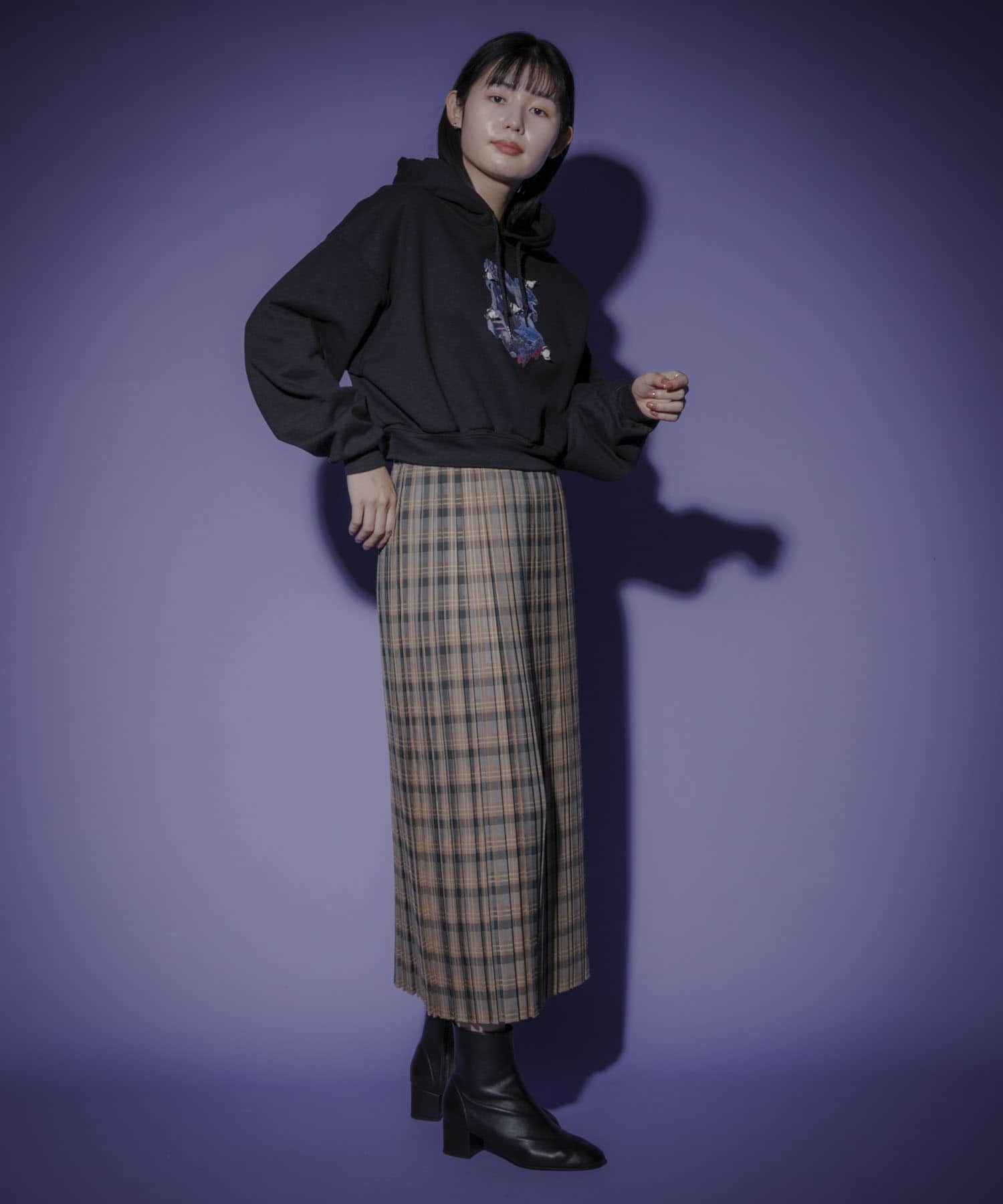 身長：166cm サイズ：one