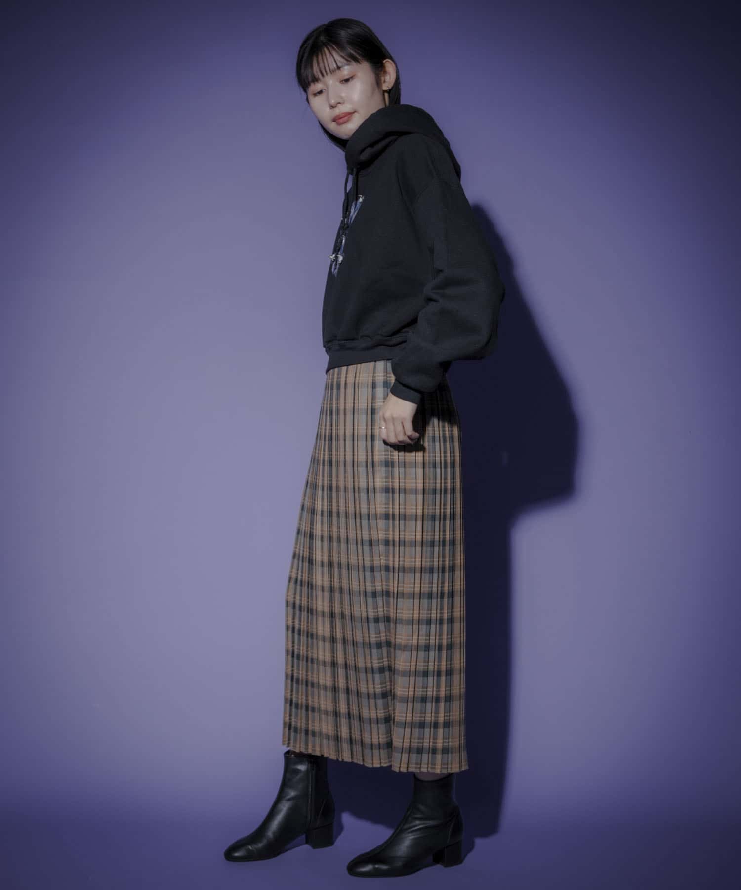 身長：166cm サイズ：one