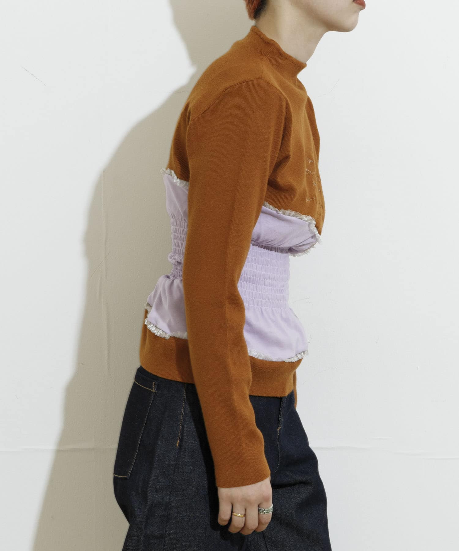 身長：163cm サイズ：one