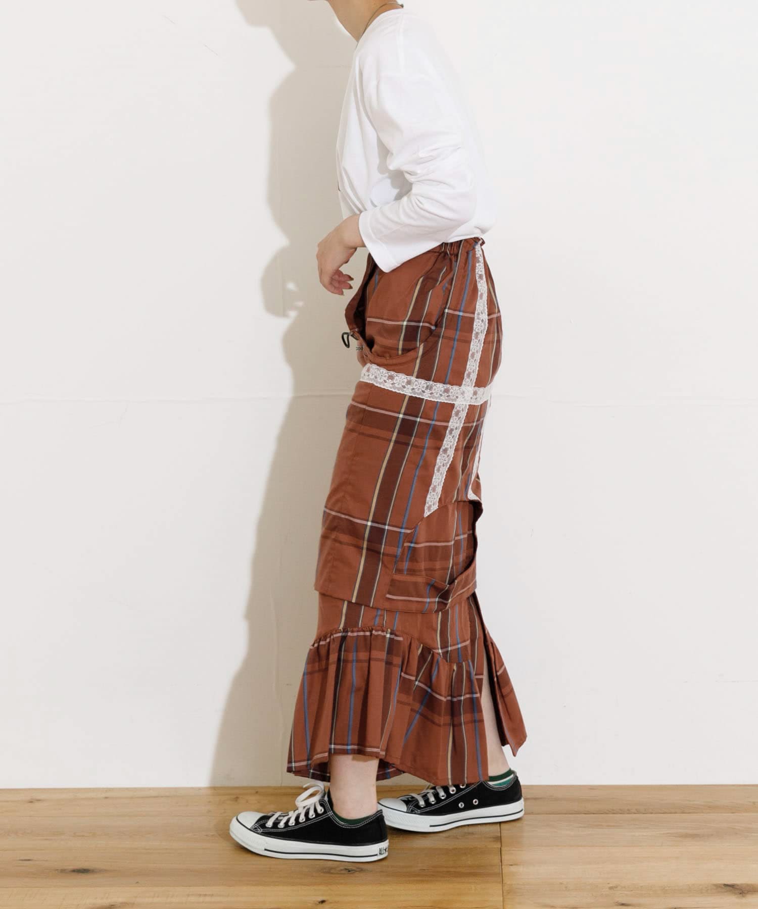 身長：163cm サイズ：one