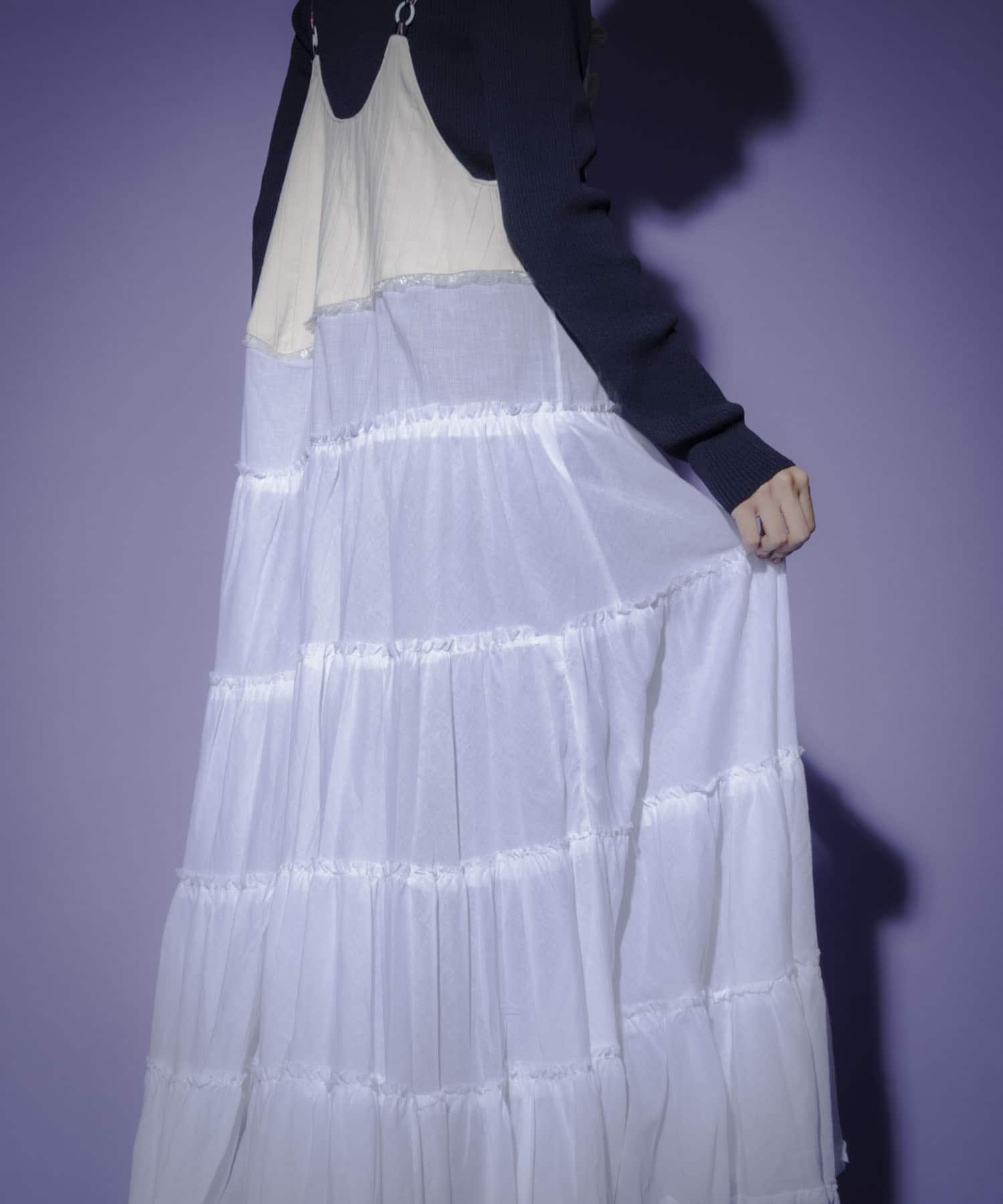 身長：166cm サイズ：one