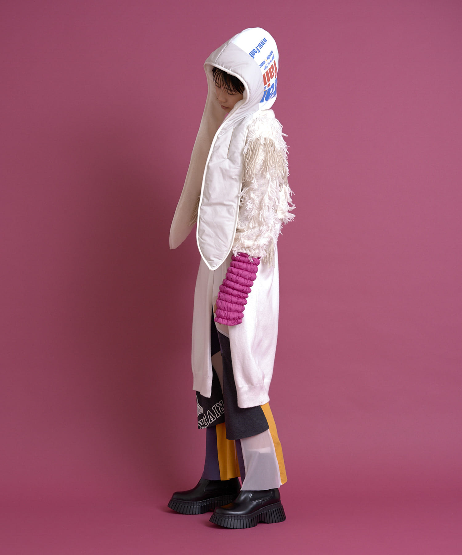 身長：168cm サイズ：one