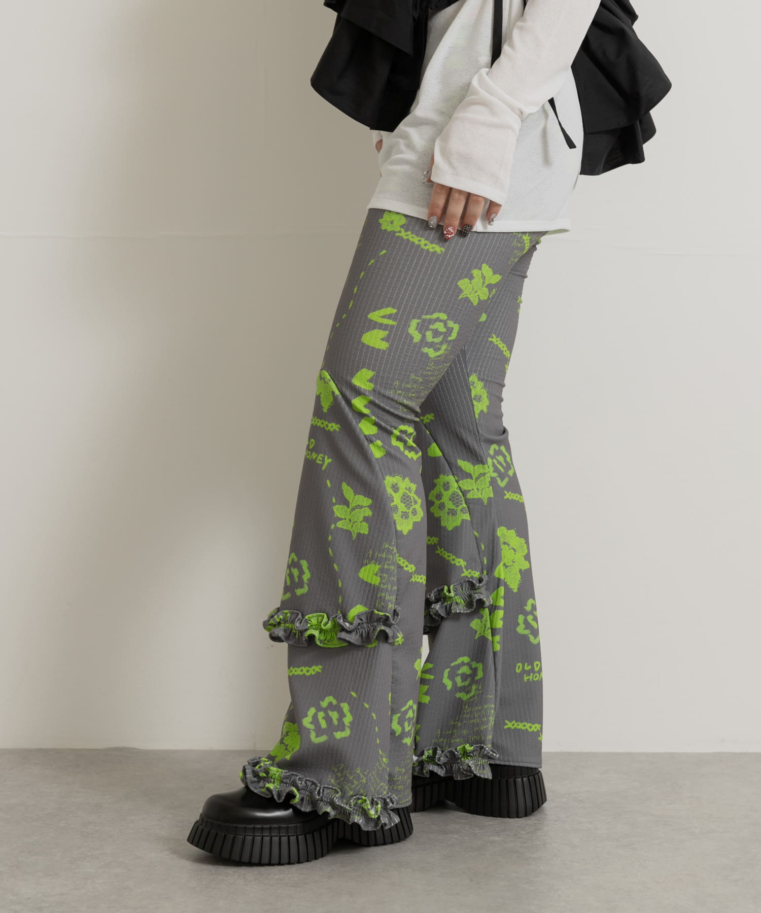 身長：156cm サイズ :one