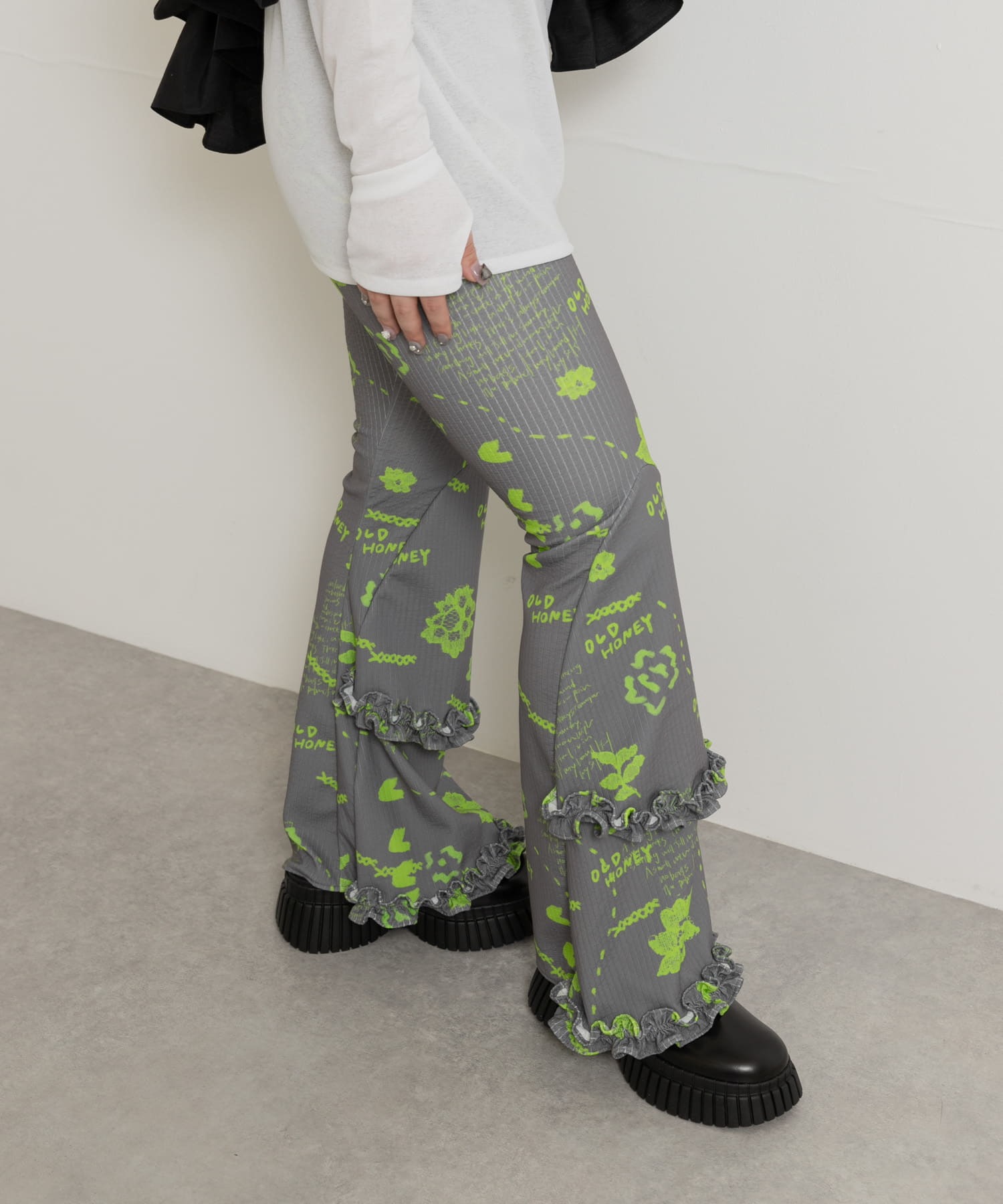 身長：156cm サイズ :one