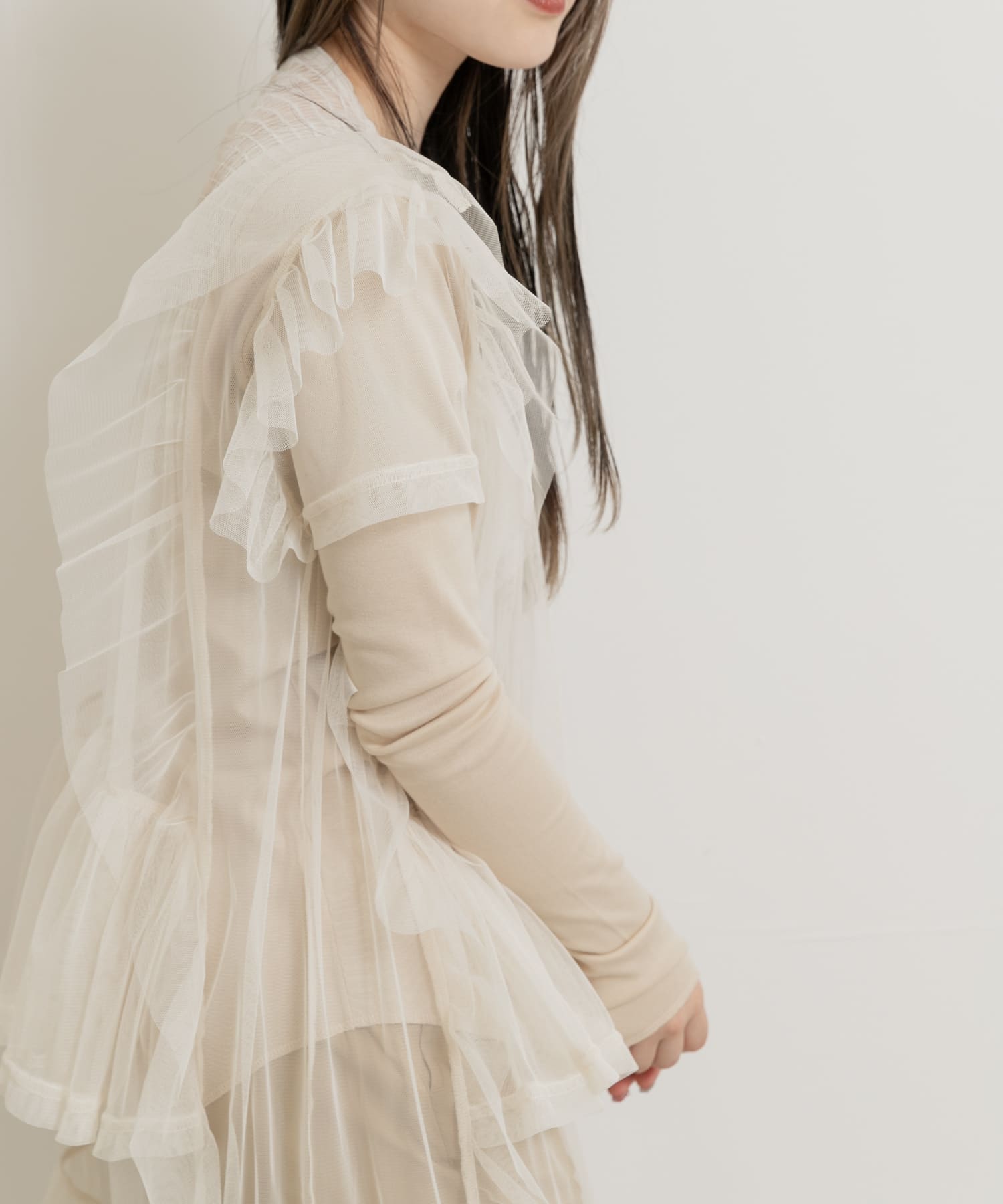 身長：156cm サイズ :one