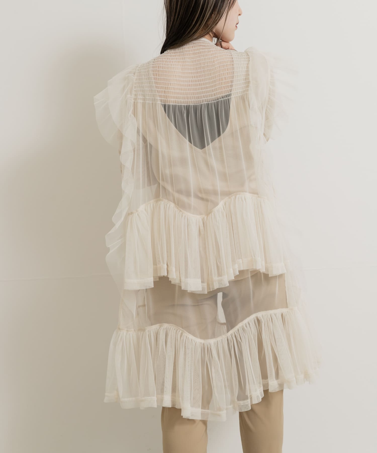 身長：156cm サイズ :one