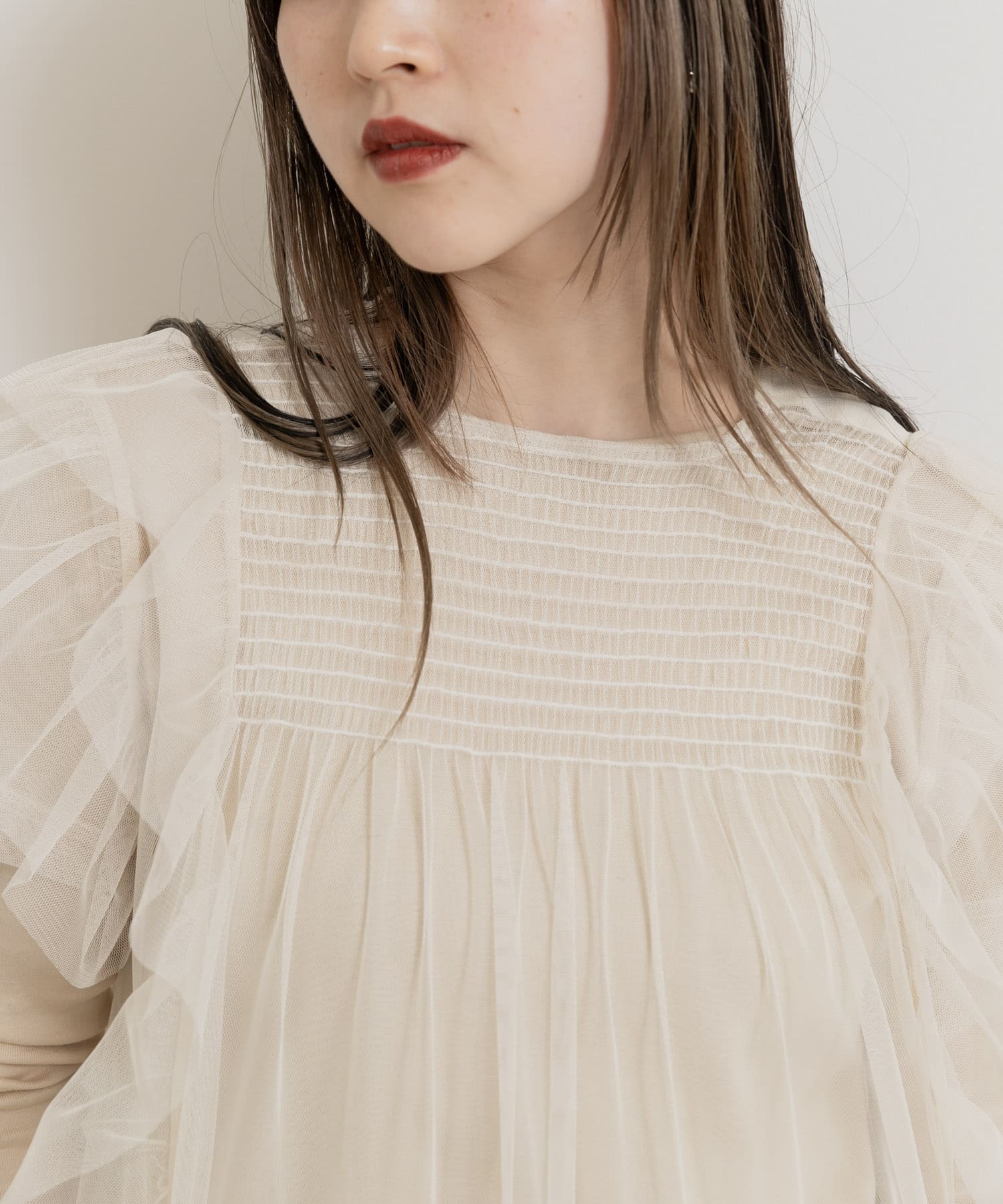 身長：156cm サイズ :one