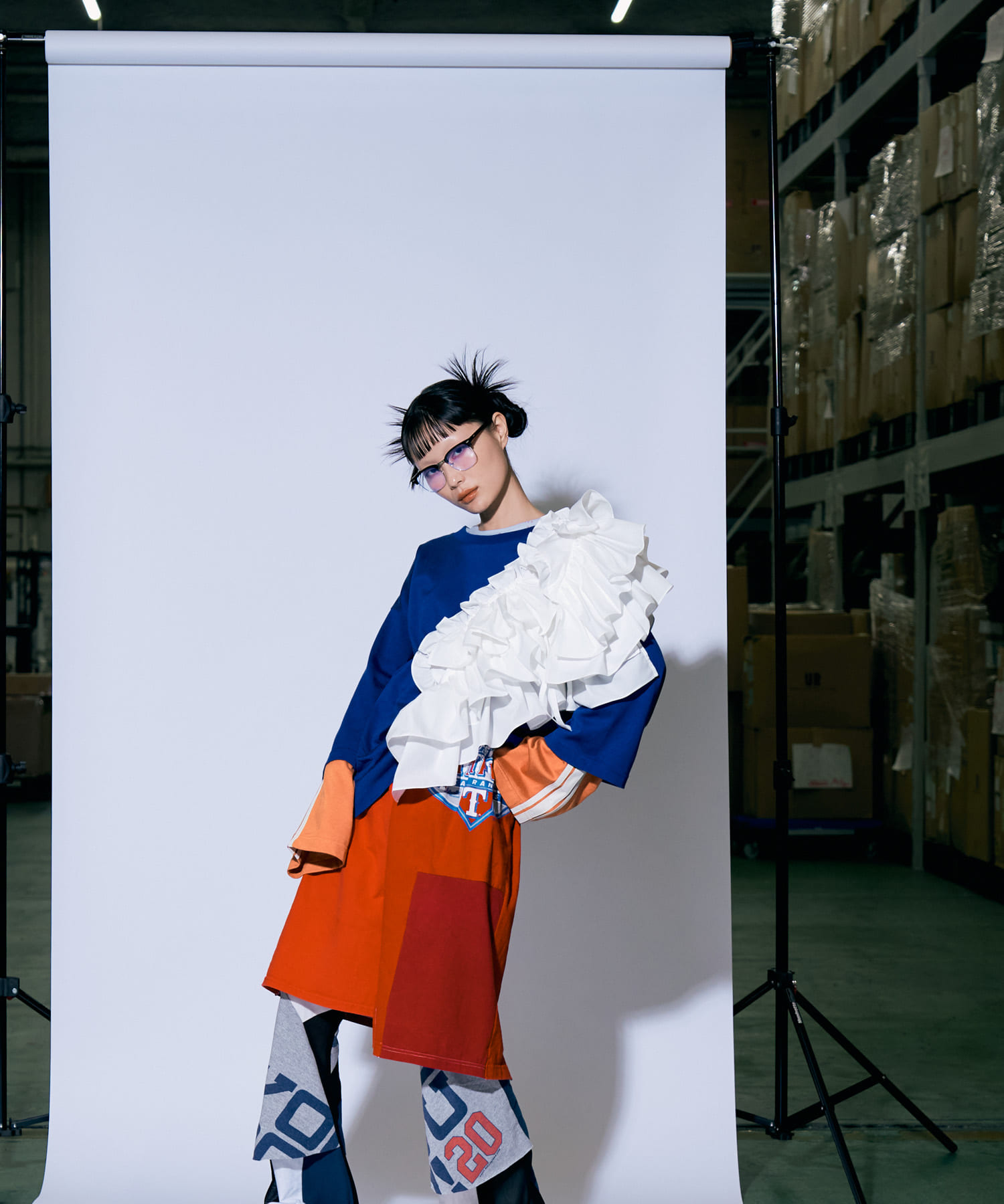 身長：164cm サイズ：one