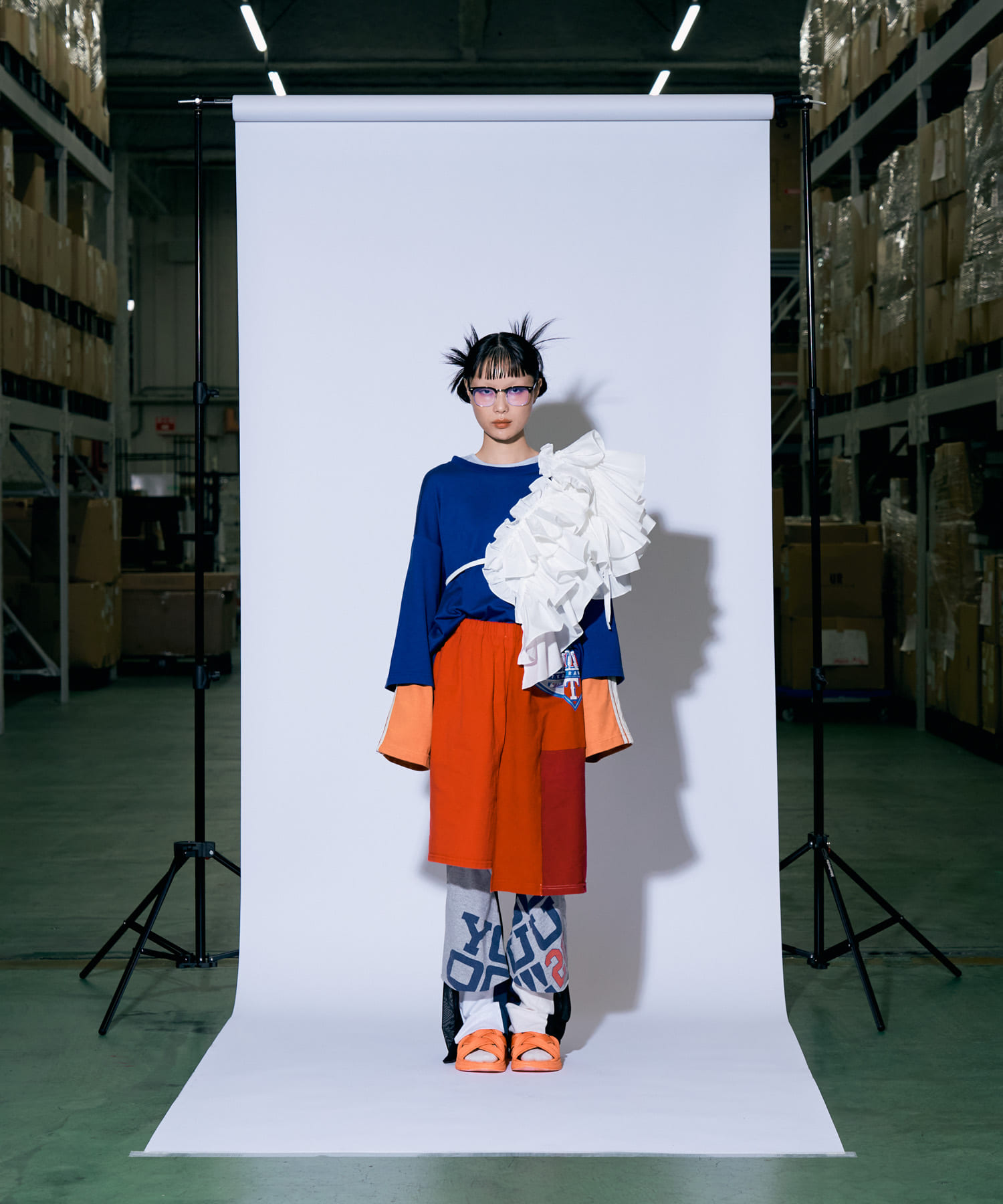 身長：164cm サイズ：one