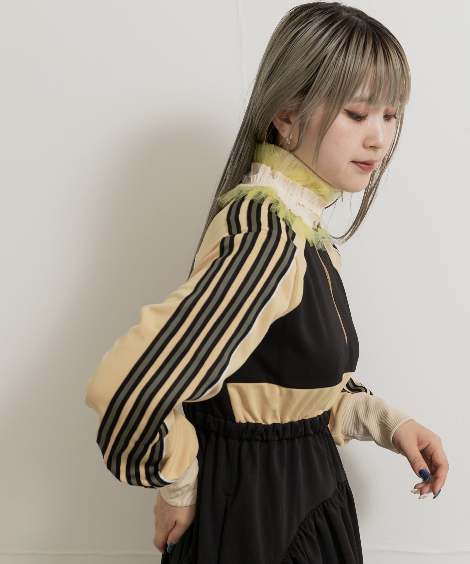 身長：156cm サイズ：one