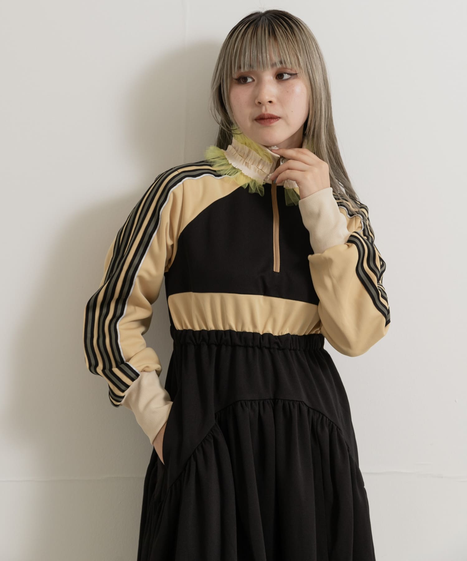 old honey ワンピース 中古・古着通販】old honey (オールドハニー) キルティングワンピース