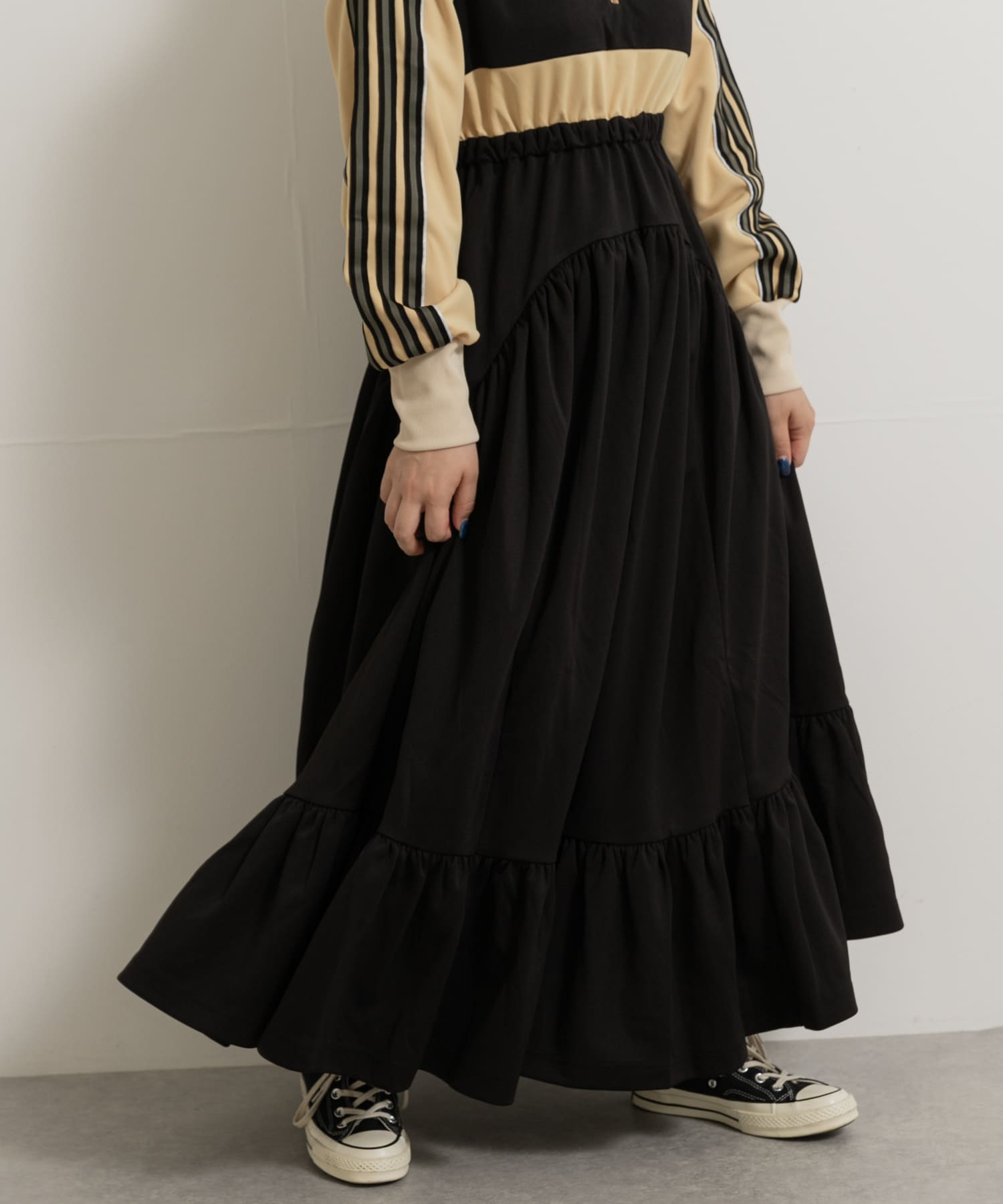 身長：156cm サイズ：one