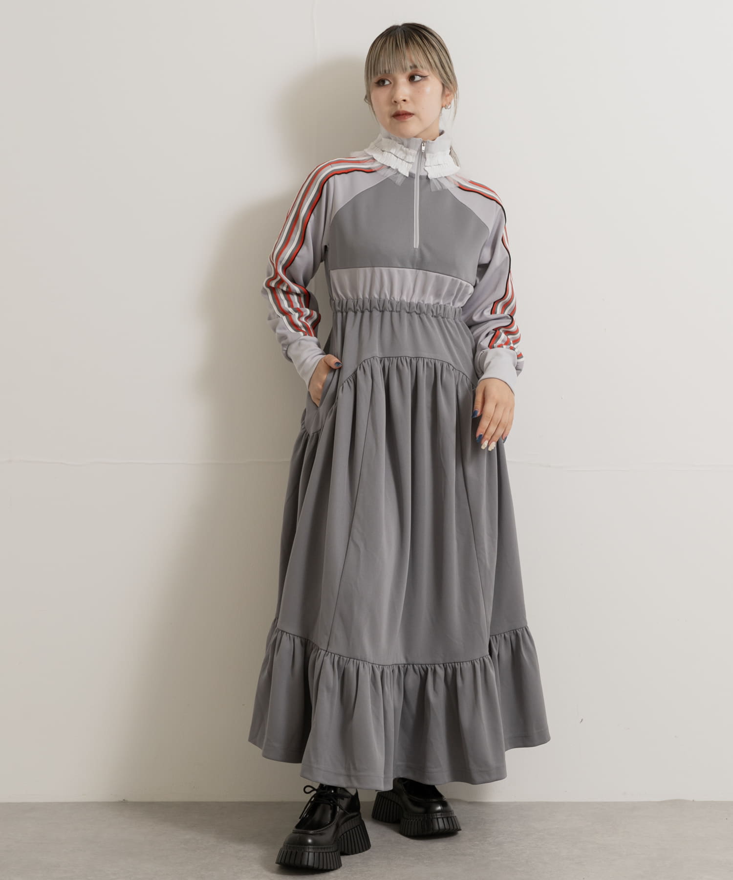 身長：156cm サイズ：one