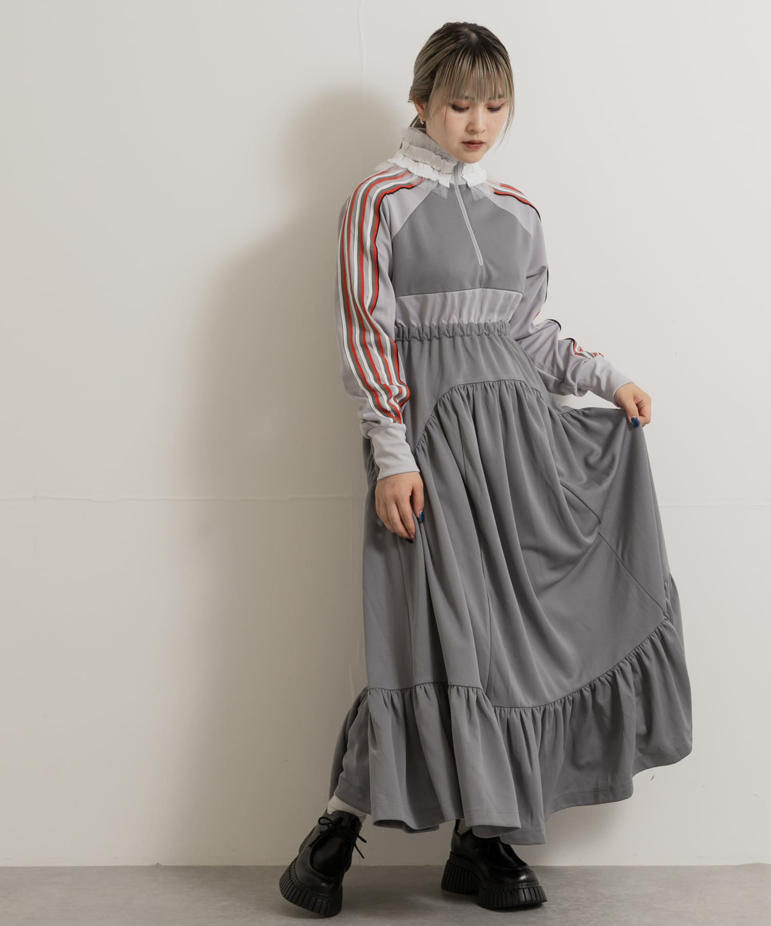 身長：156cm サイズ：one
