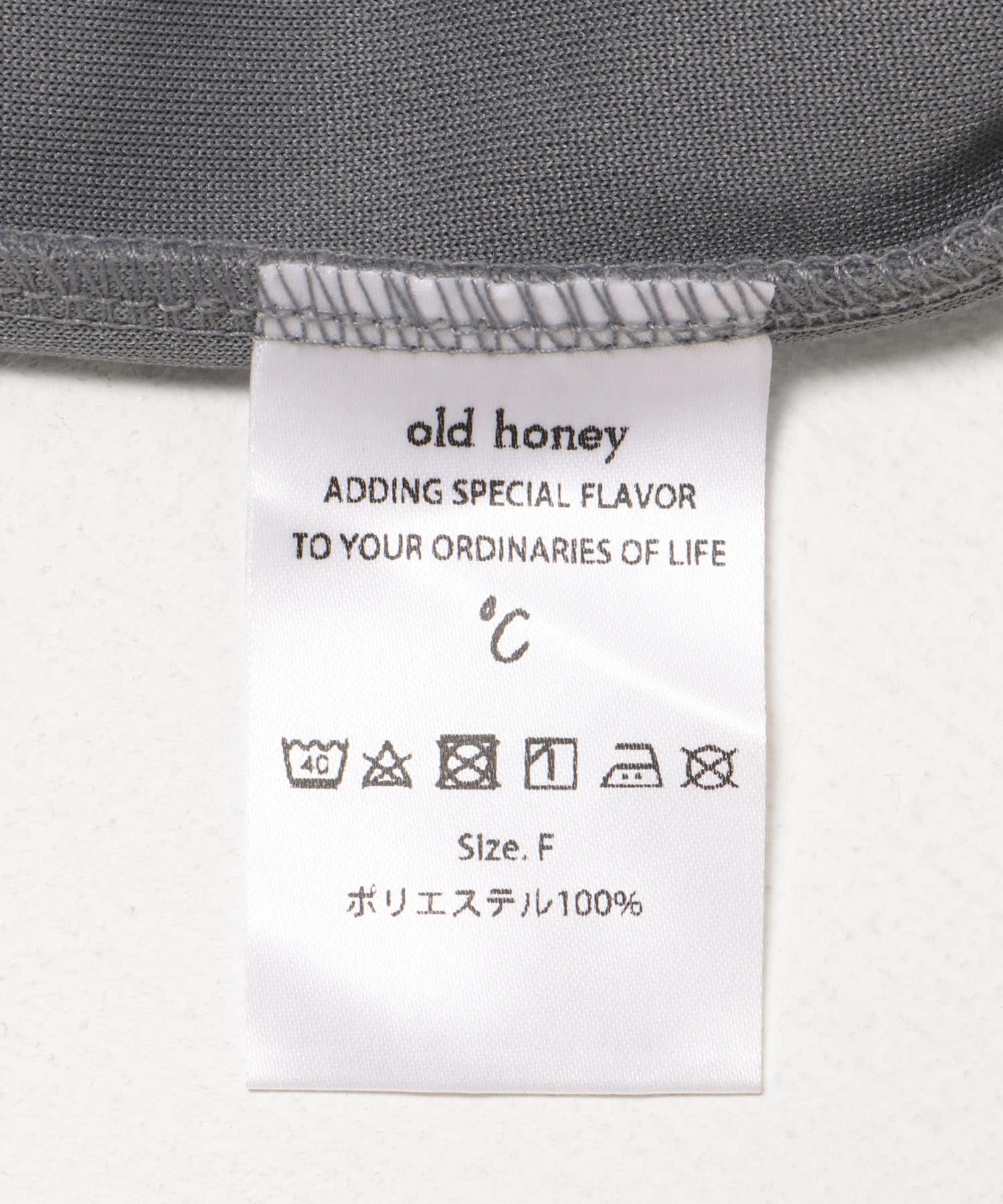 old honey　59℃ dress gry×gry one