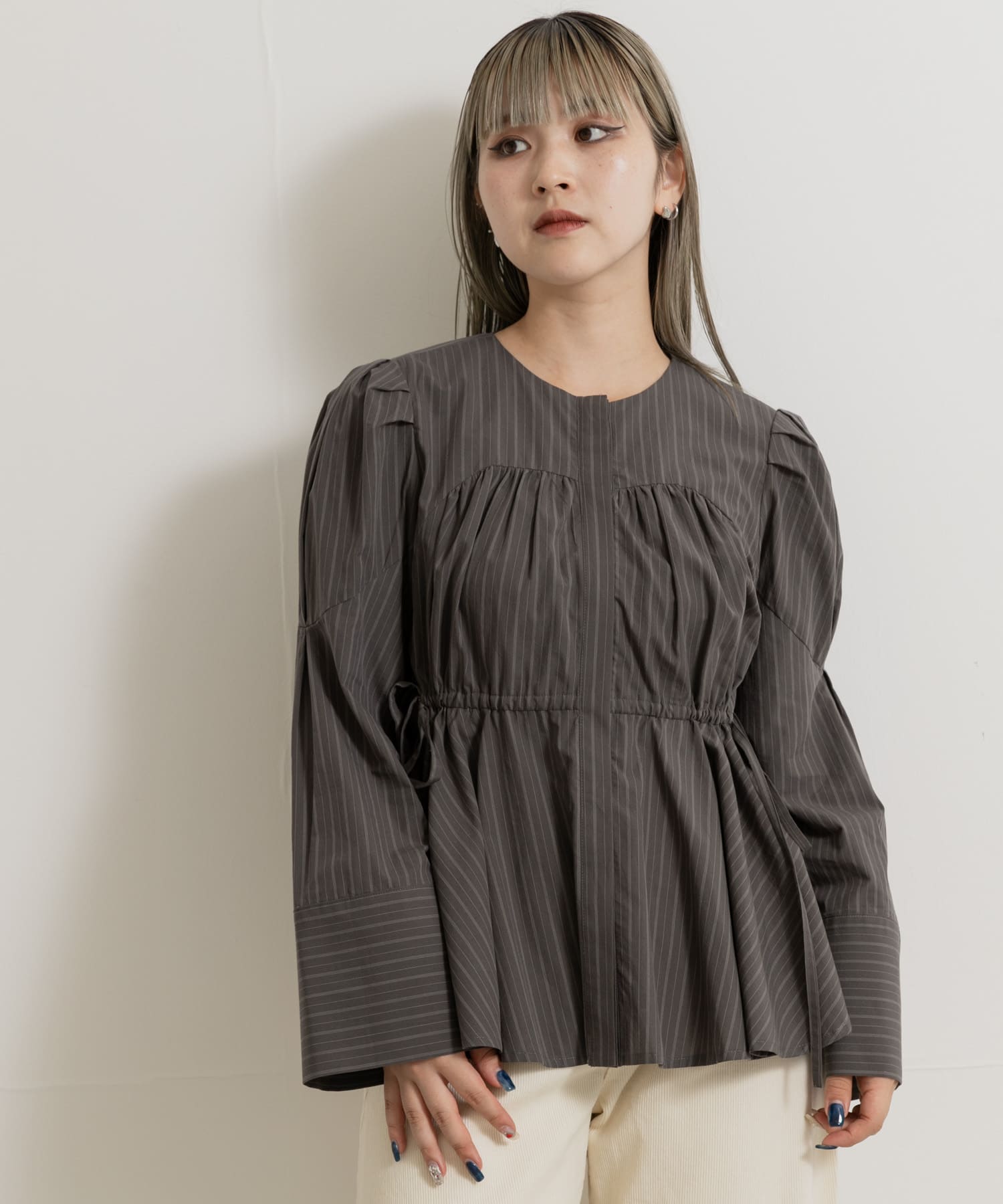 身長：156cm サイズ：one