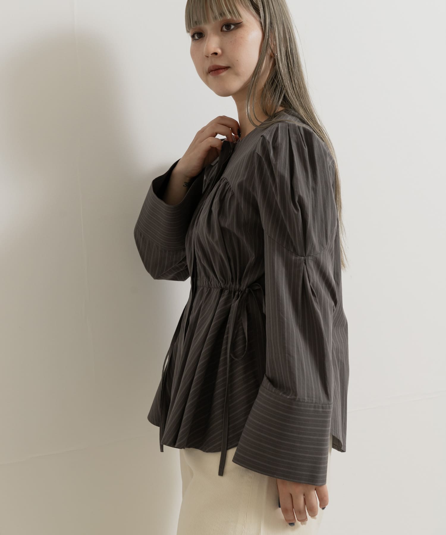 身長：156cm サイズ：one