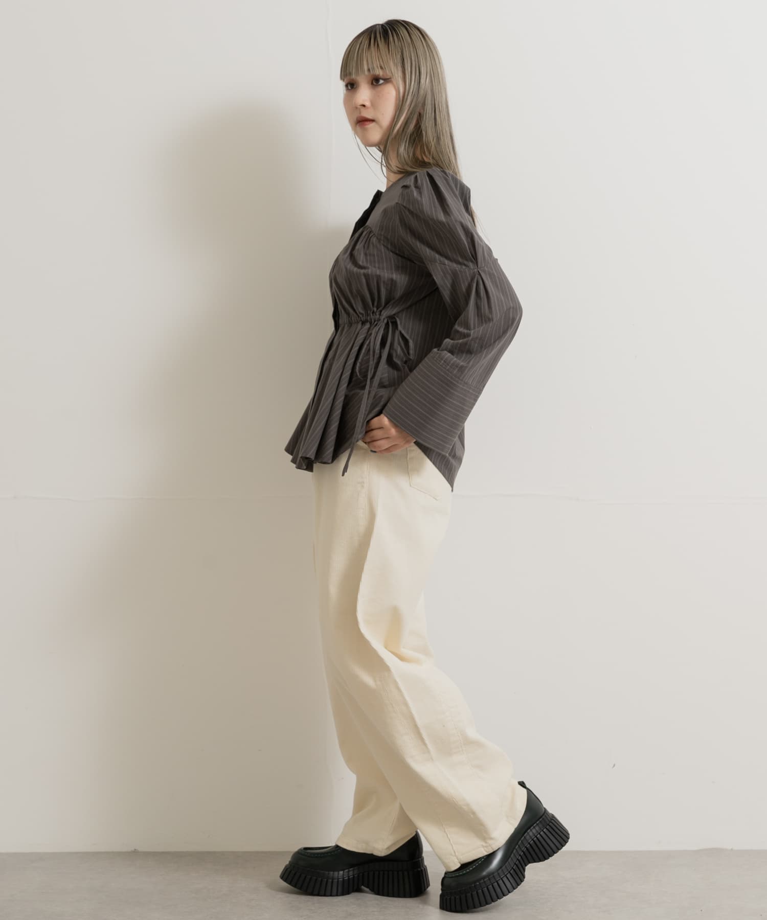 身長：156cm サイズ：one