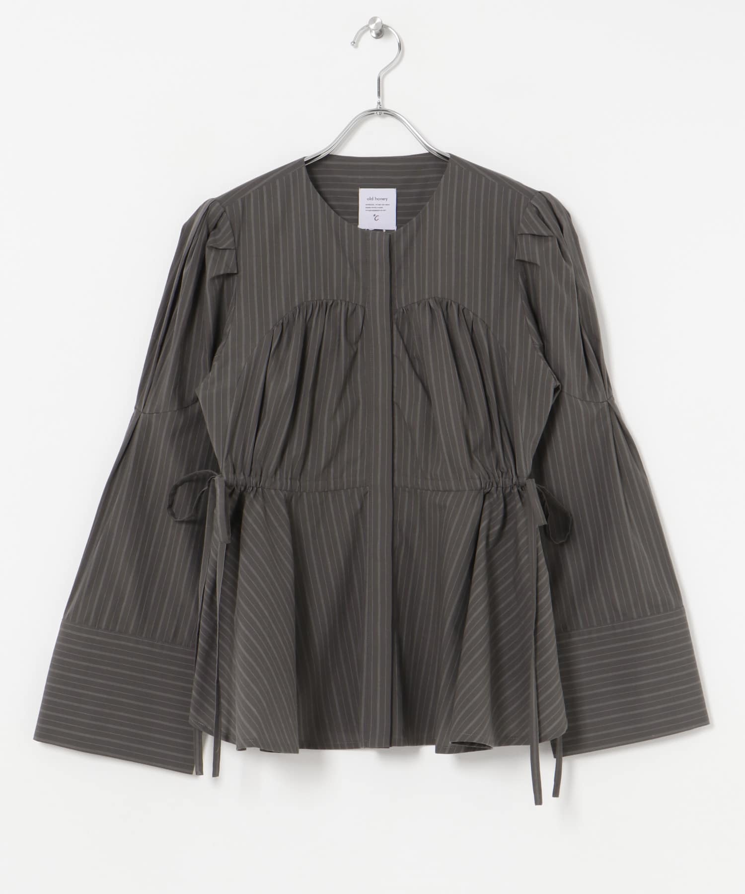 old honey　46℃ blouse d.gray one