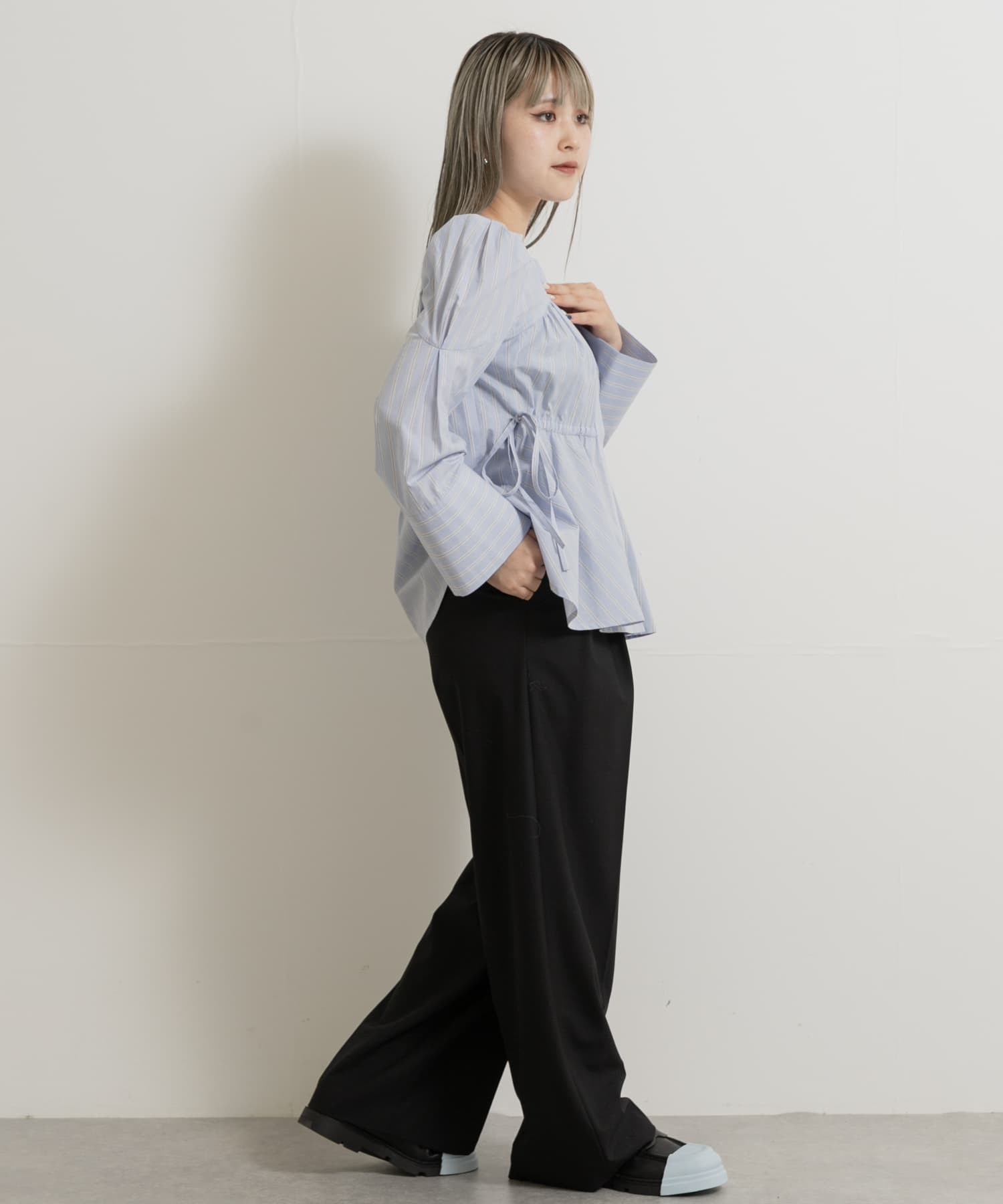 身長：156cm サイズ：one